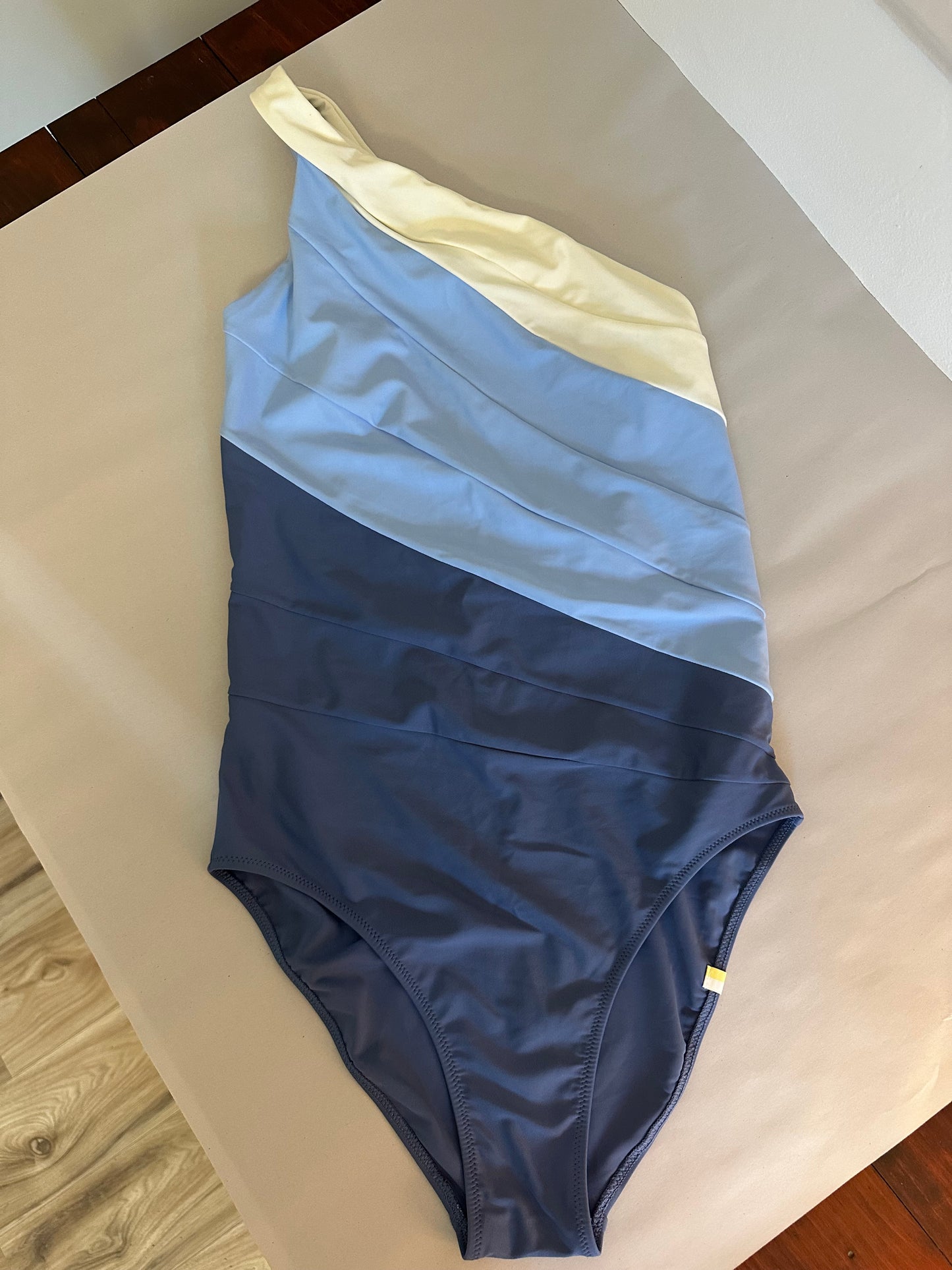 Summersalt The Sidestroke in Sky & Blue Mountain & White Sand - Size 6LT