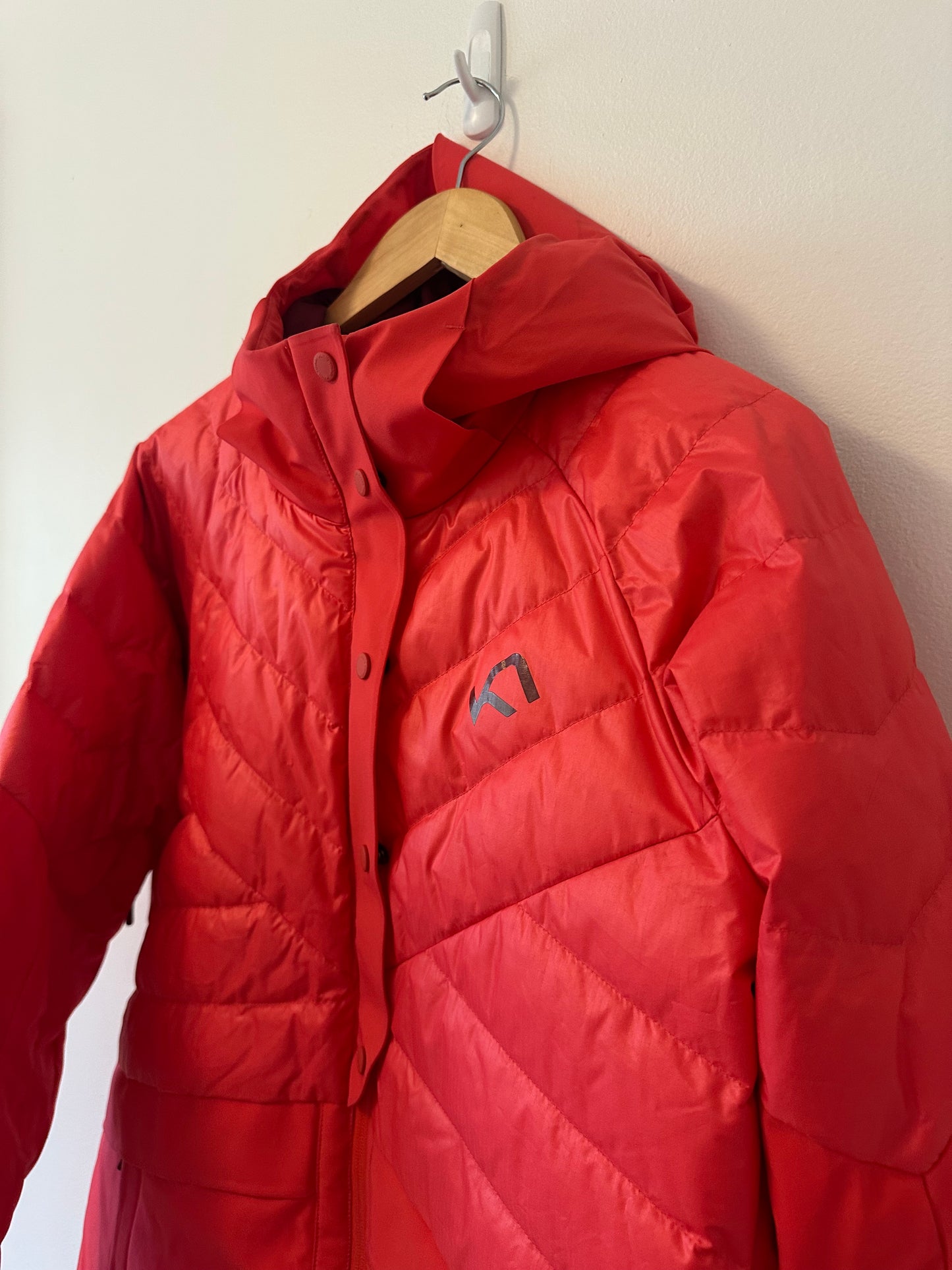 Kari Traa Women's Ragnhild Down Jacket in Red - Size Large