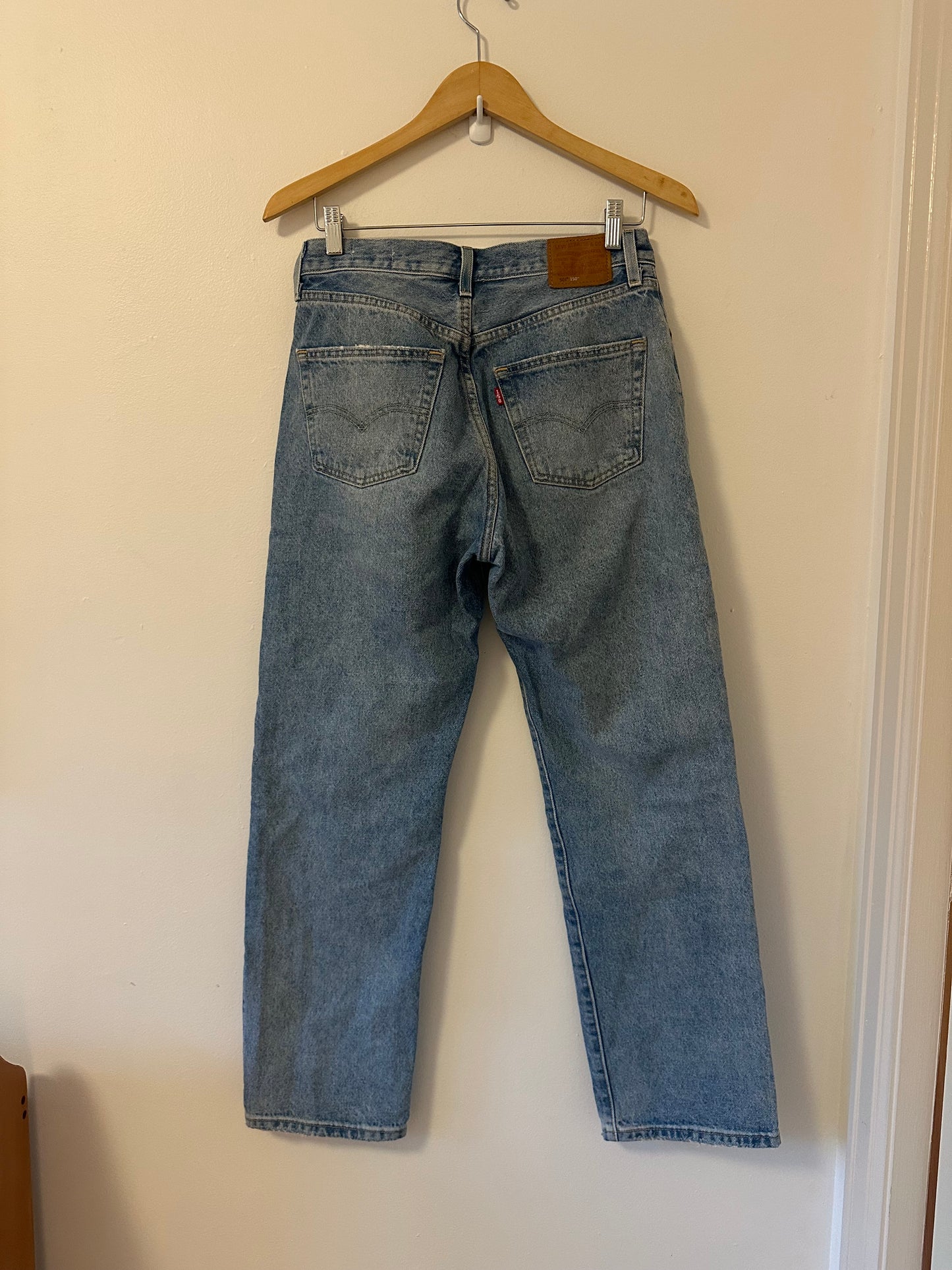 Levi's 501 150th Anniversary 90s Patchwork Jeans Road Tripping | Size 27