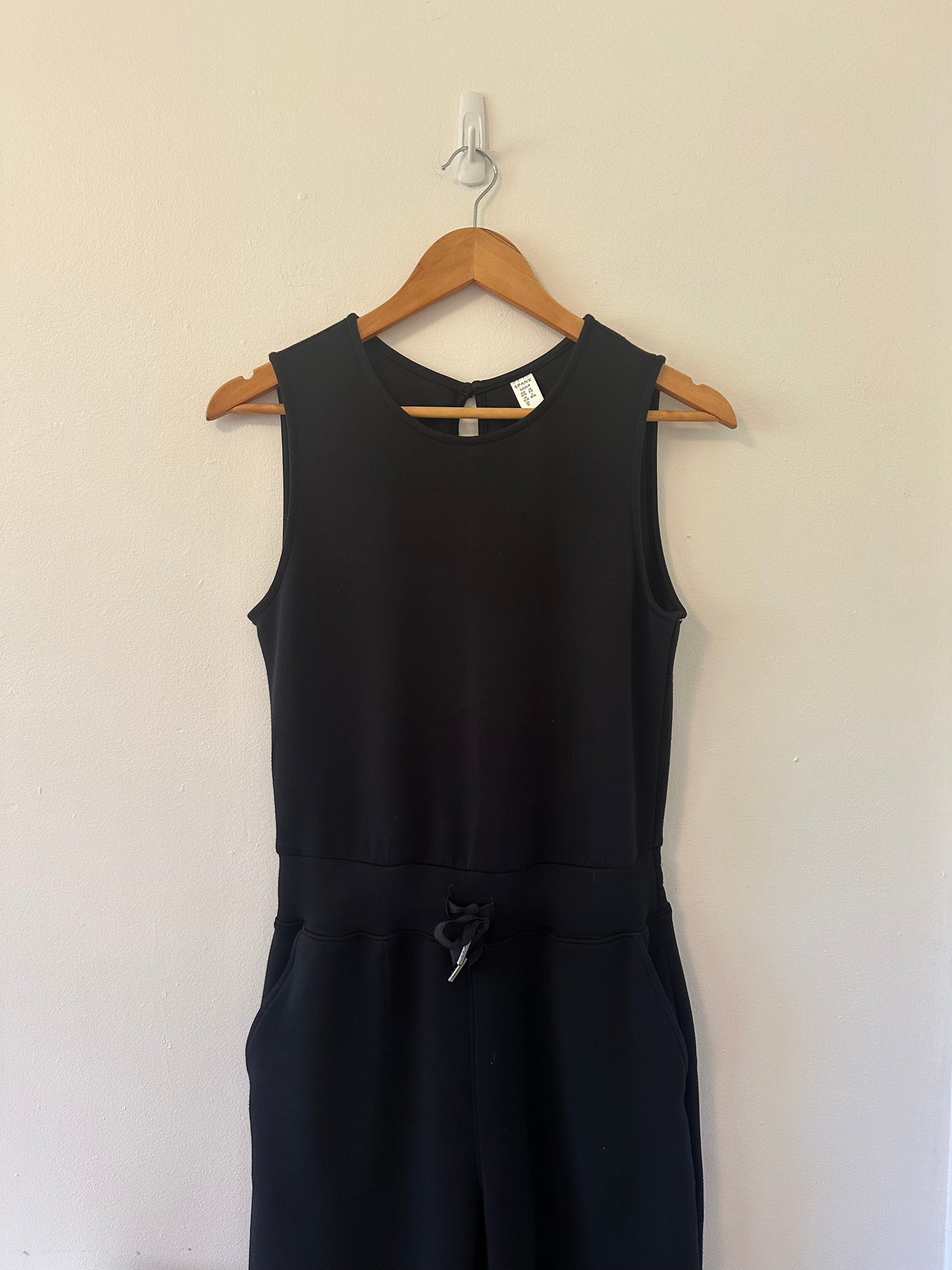 Spanx AirEssentials Jumpsuit in Very Black - Size Small