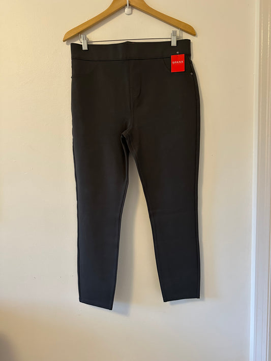 NWT SPANX Jean-ish Charcoal Gray Ankle Legging Jeans | Size XL