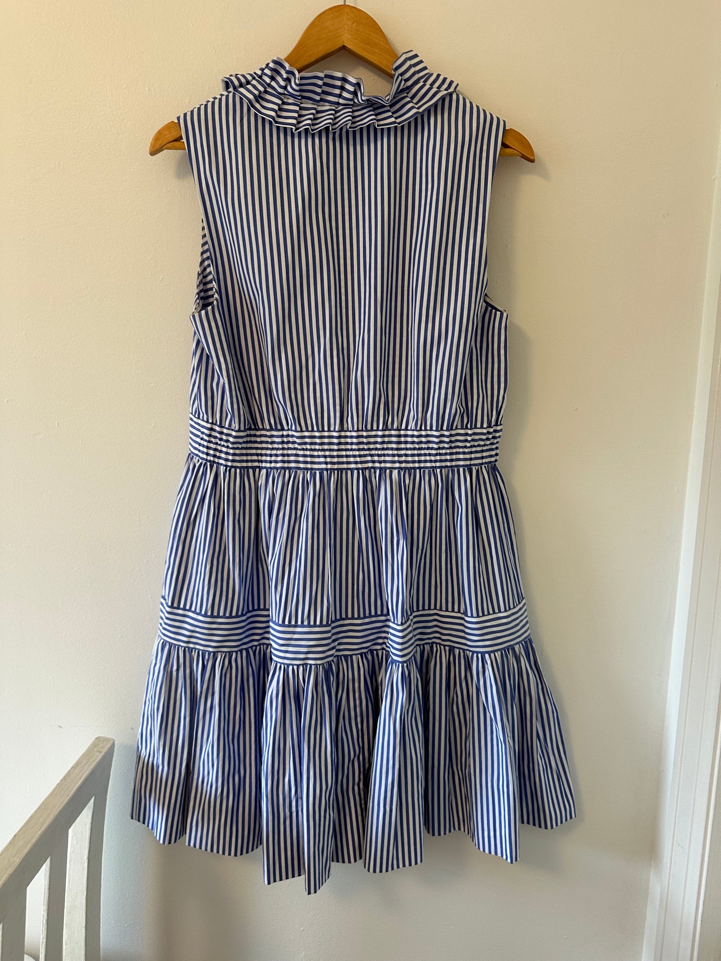 Gretchen Scott Hope Striped Dress in Periwinkle - Size Medium