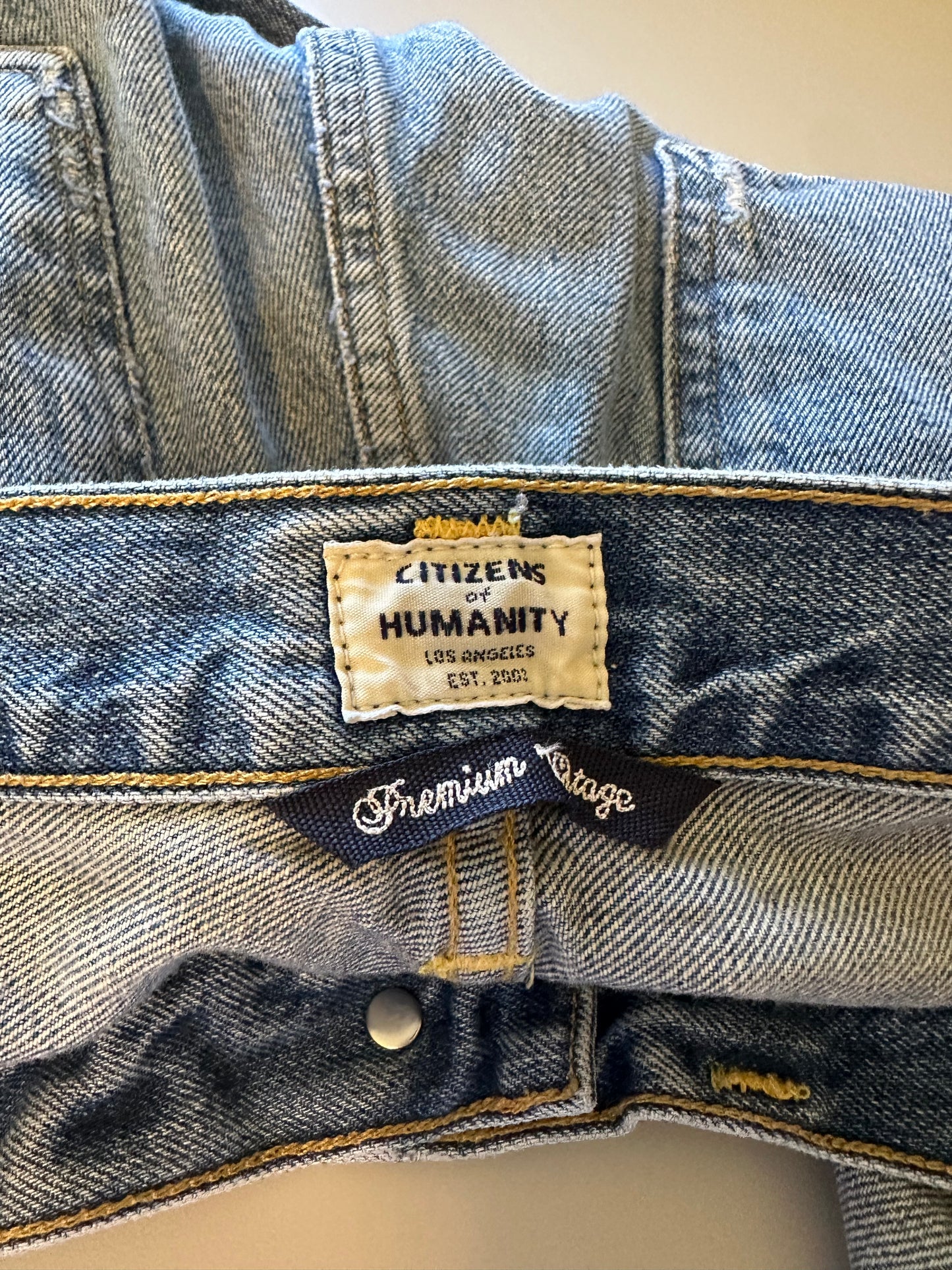 Citizens Of Humanity Emerson Crop Petite Slim Boyfriend Jeans | Size 27