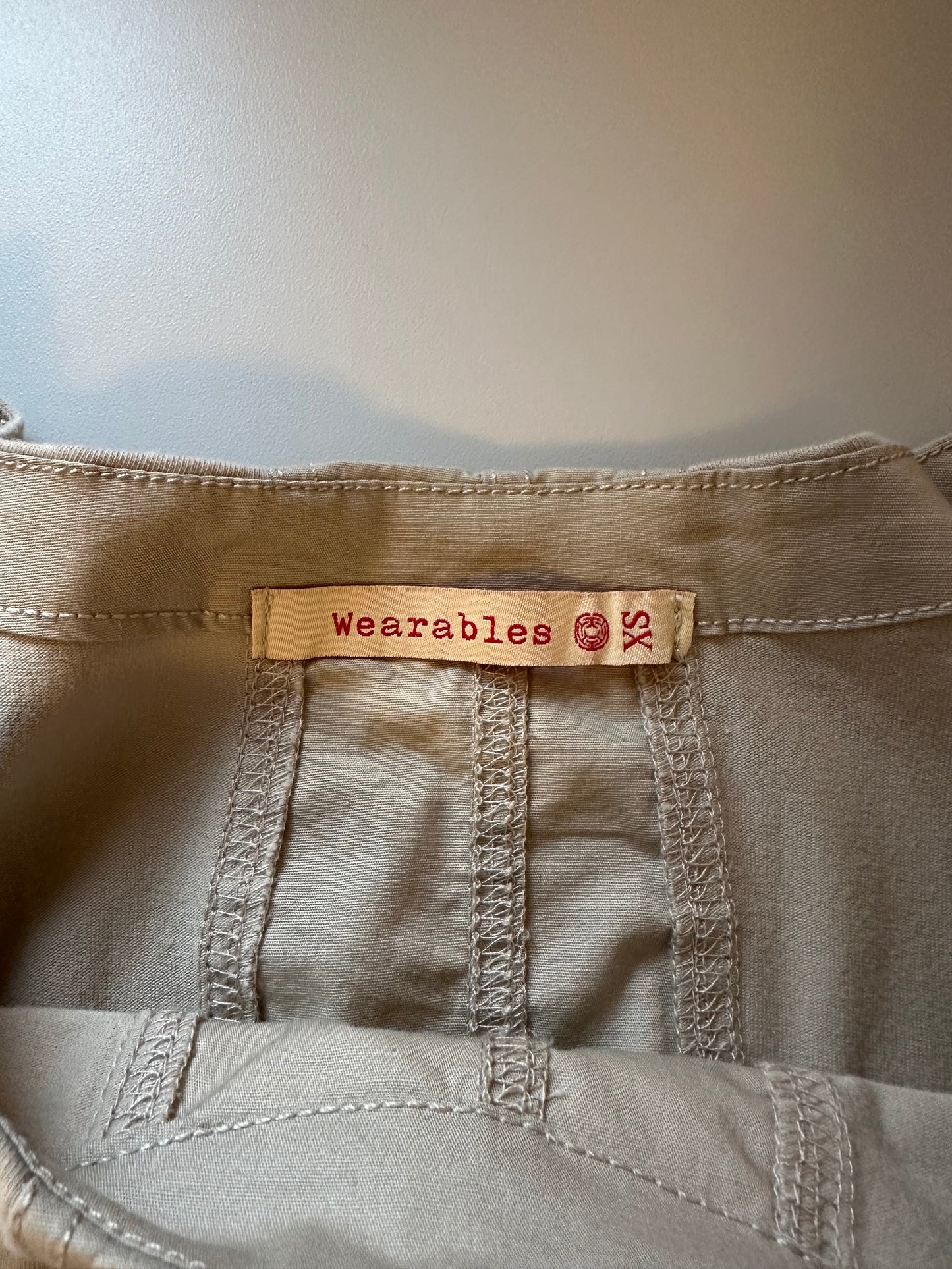 Wearables XCVI Aviana Mini Dress In Truffle | Size XS