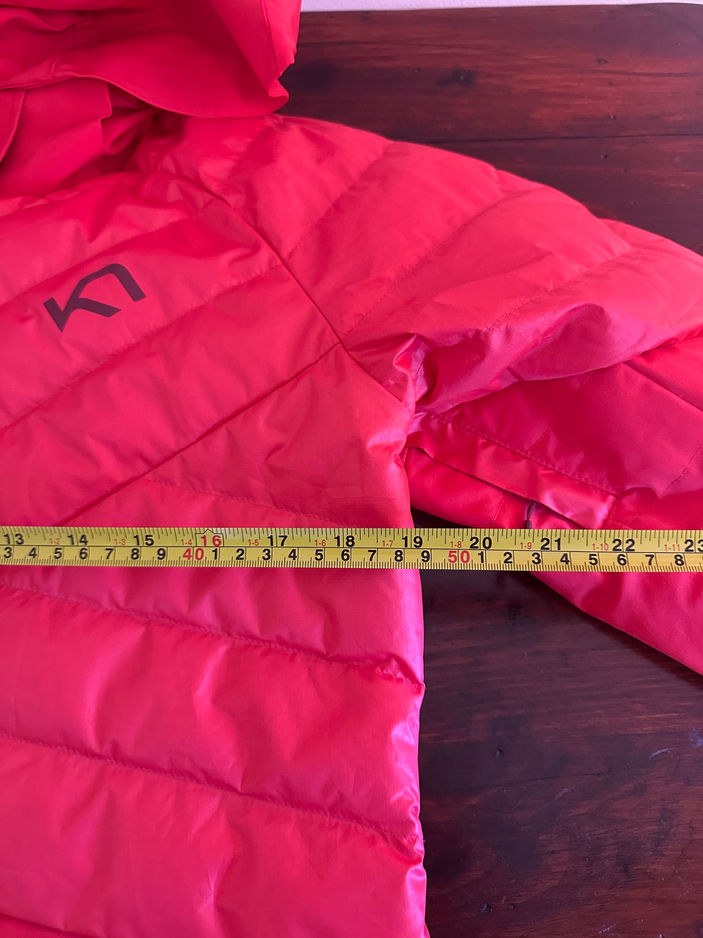 Kari Traa Women's Ragnhild Down Jacket in Red - Size Large