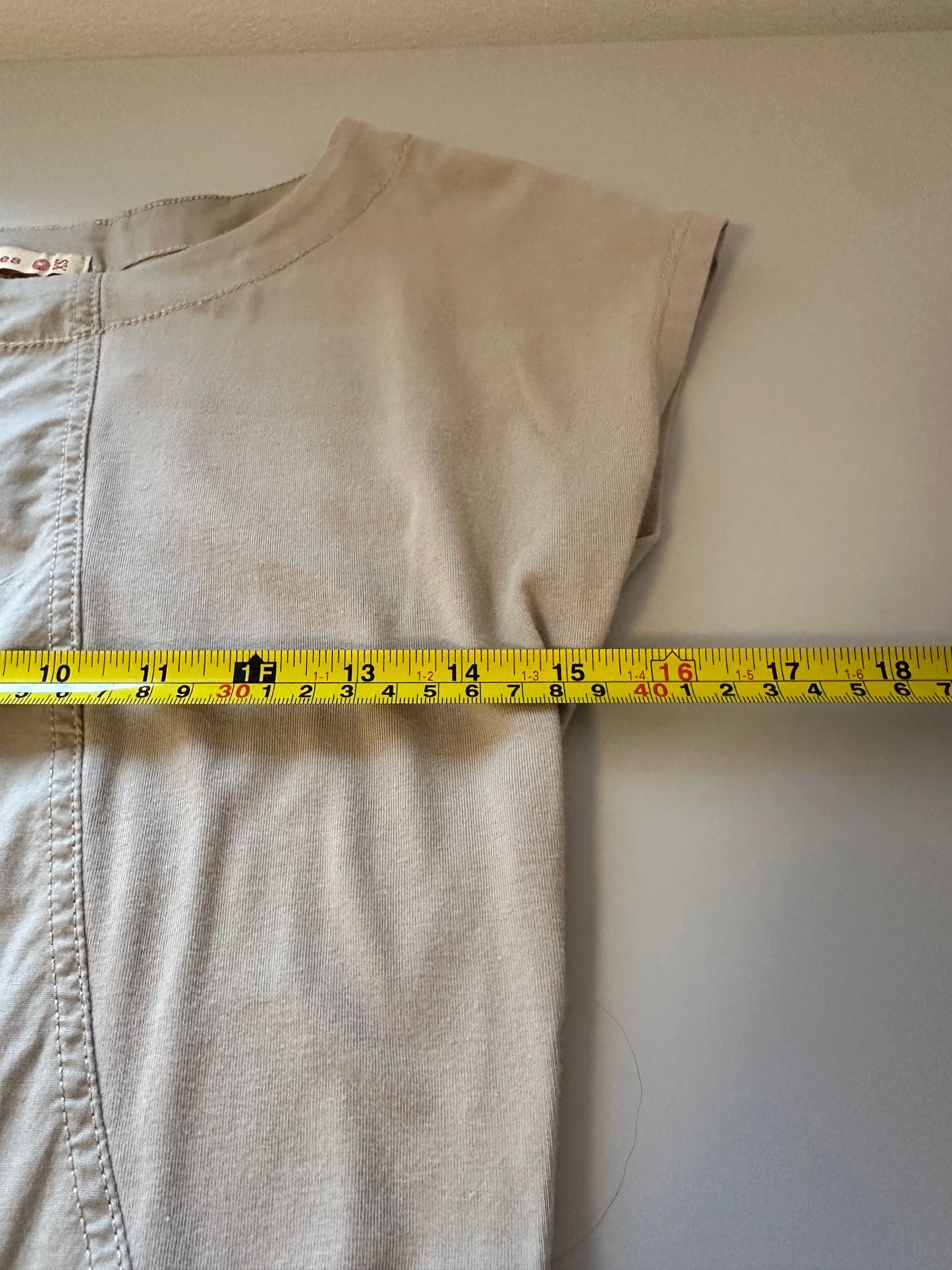 Wearables XCVI Aviana Mini Dress In Truffle | Size XS