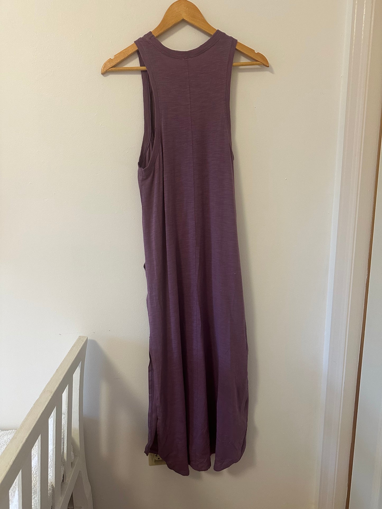 Daily Practice by Anthropologie Relaxed Midi Dress in Violet - Size Small