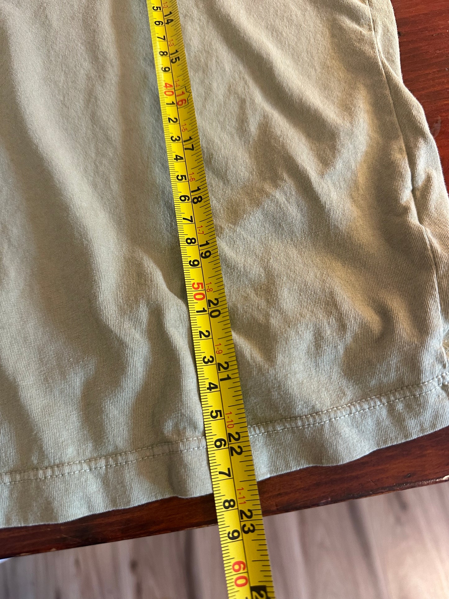 Perfect White Tee Sinatra V-Neck Long Sleeve T-Shirt Top - Size Medium