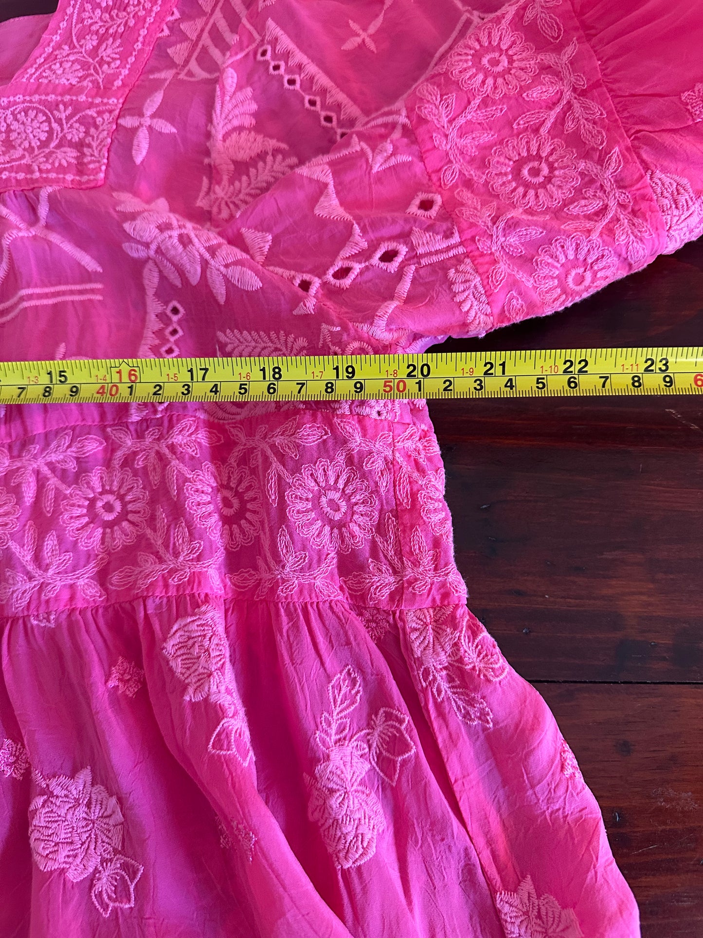 NWT Johnny Was Odette Blouse in Raspberry Sorbet - Size Large