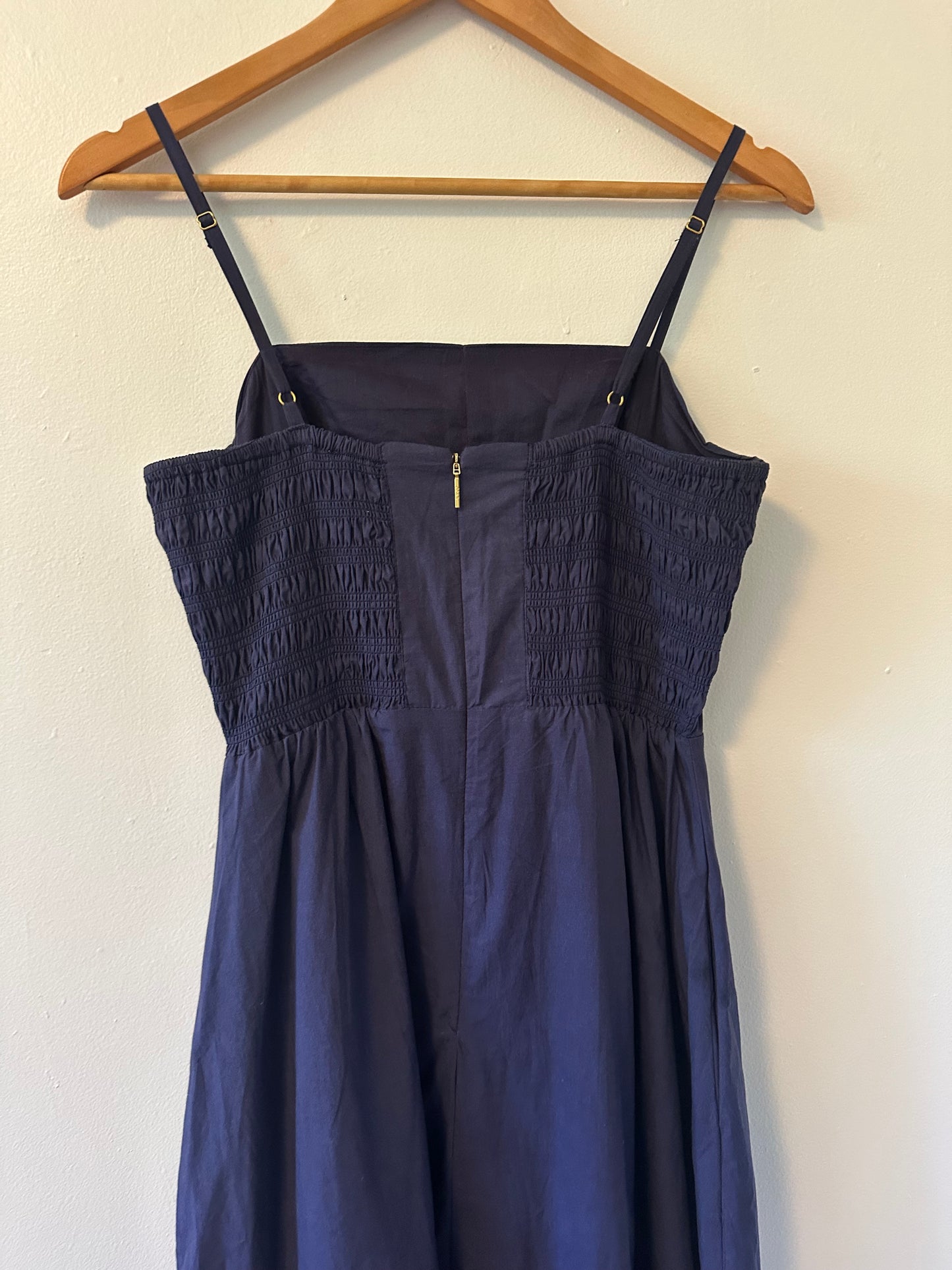 Cleobella Riley Ankle Dress in Moresco Navy | Size XS