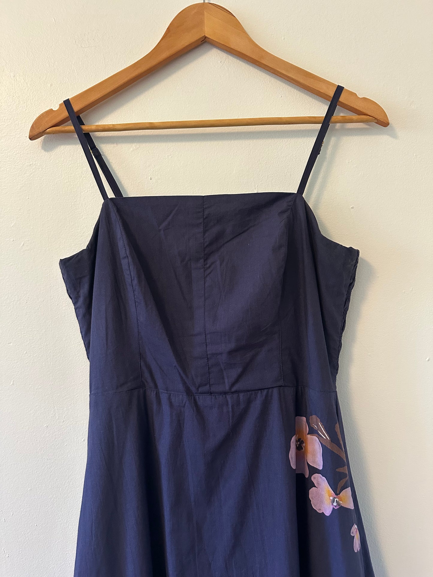 Cleobella Riley Ankle Dress in Moresco Navy | Size XS