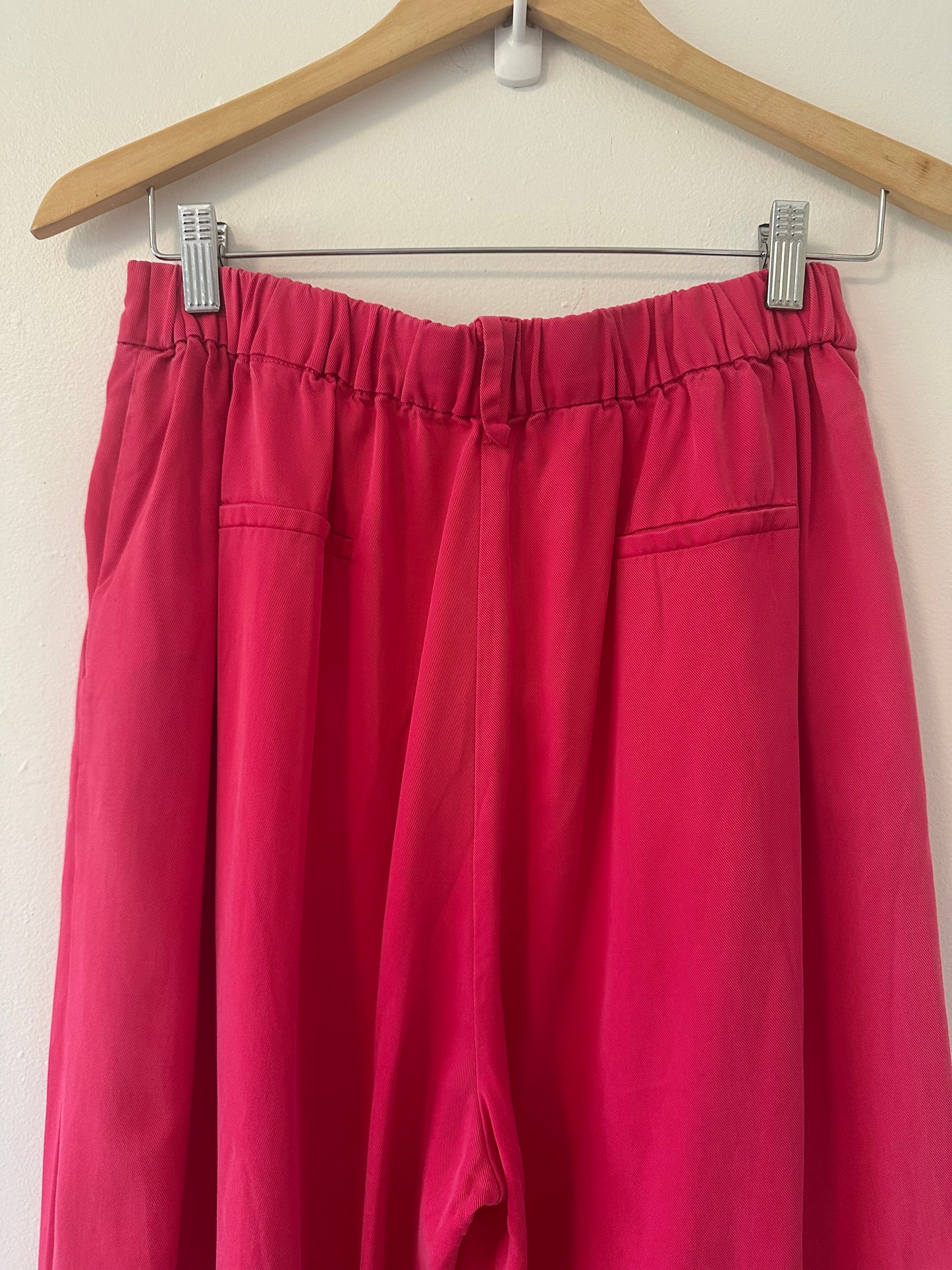 MINKPINK Fabella Wide Leg Pants in Pink- Size Medium