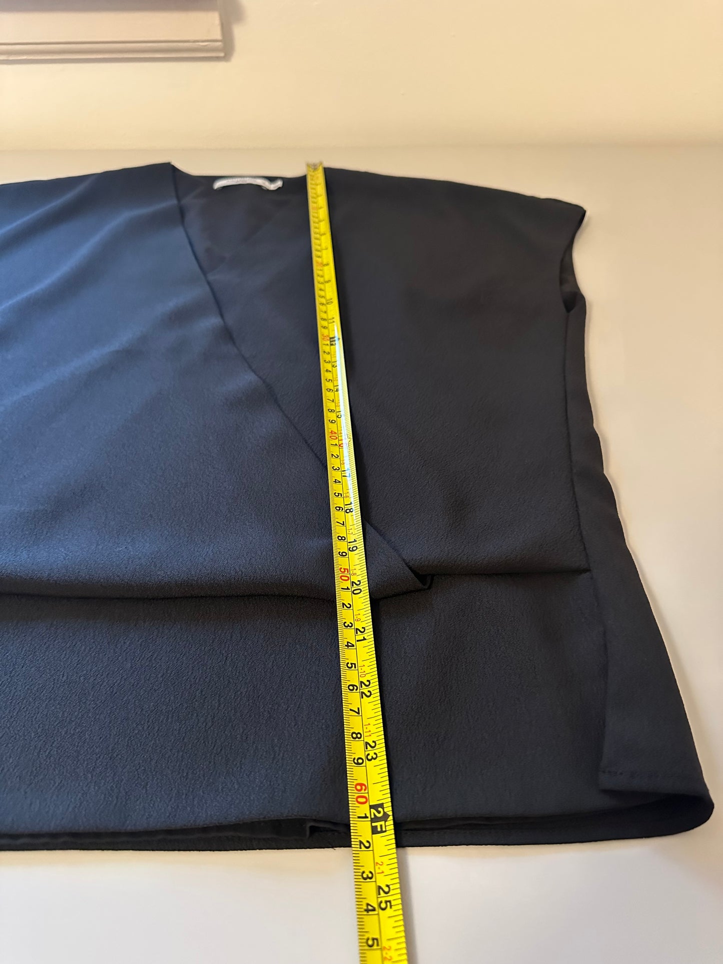 MM Lafleur The Antonia Top - Eco Soft Wave in Black | Size Medium