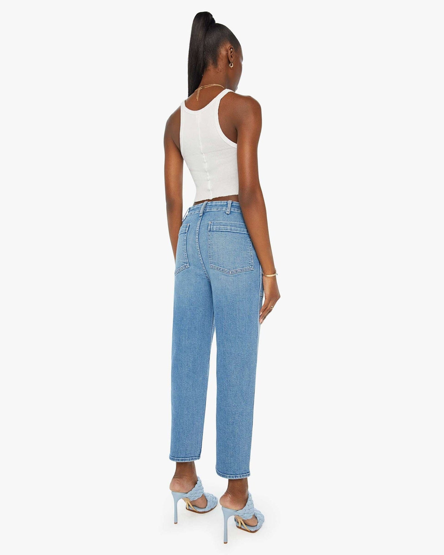 MOTHER The Patch Pocket Private Flood In Flag Me Down - Size 26