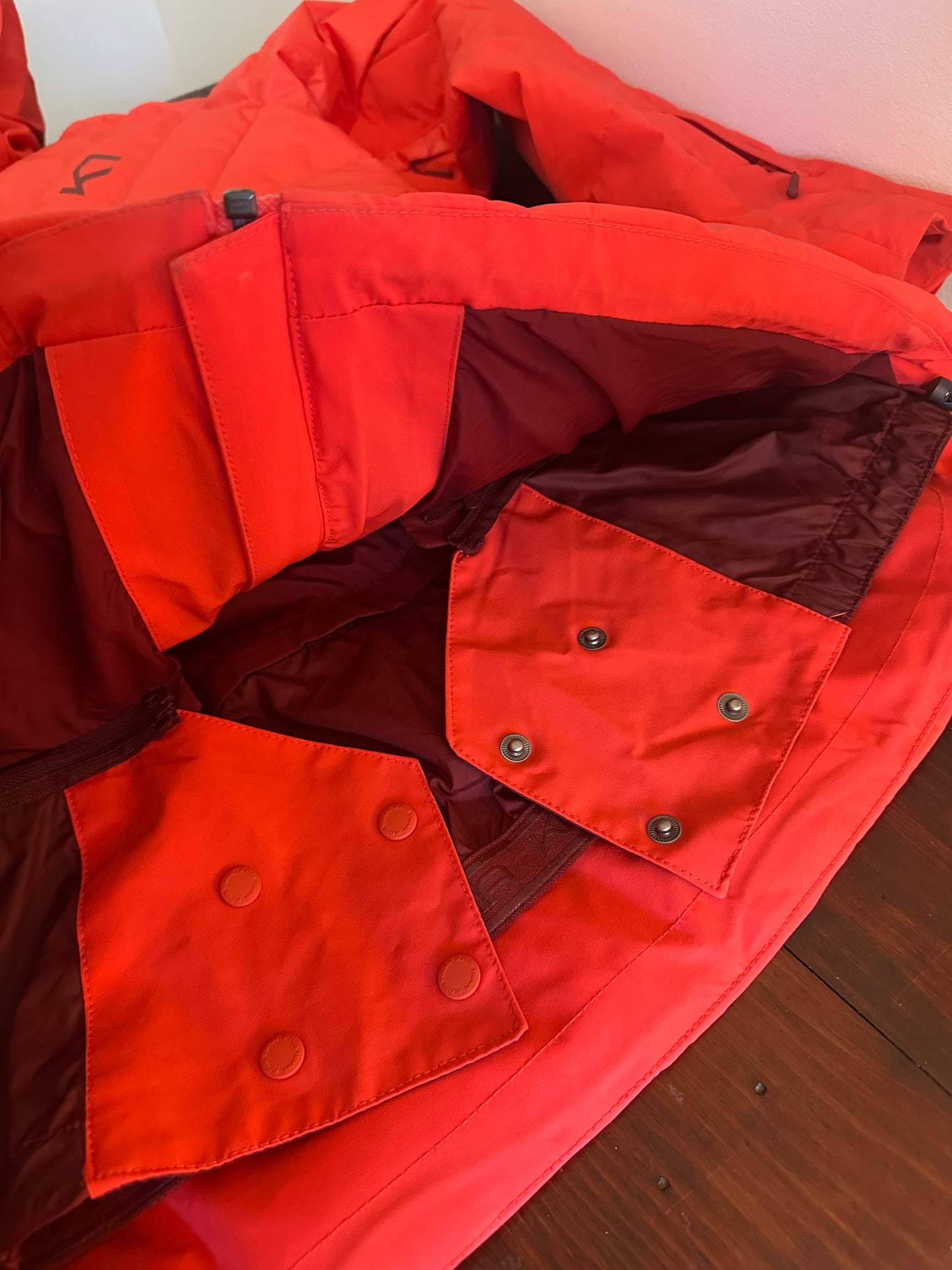 Kari Traa Women's Ragnhild Down Jacket in Red - Size Large