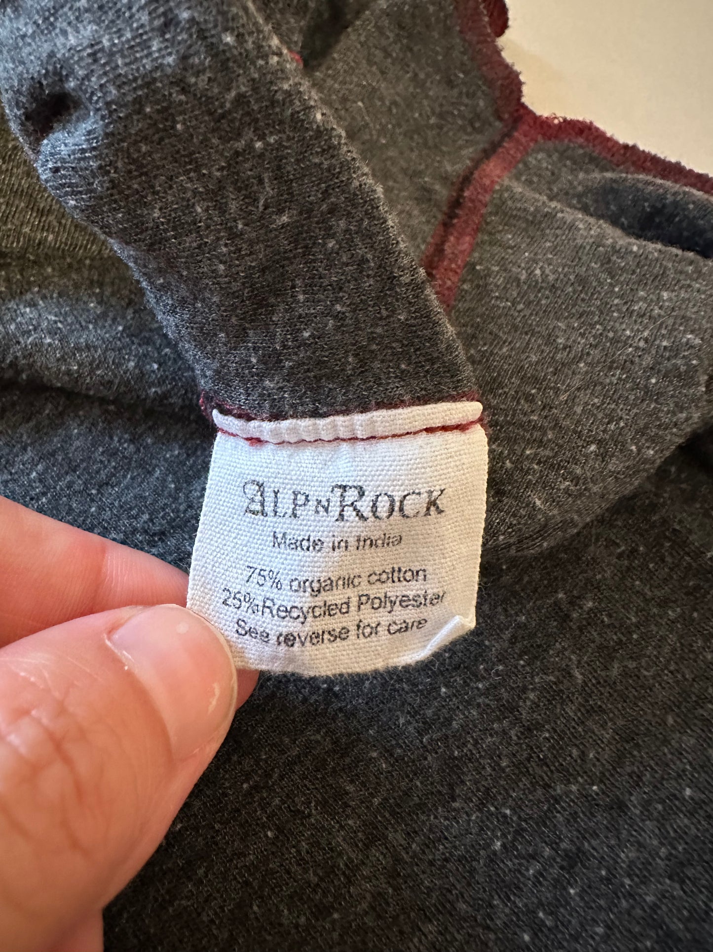 Alp N Rock “Retro Apres Crew” Long Sleeve Embroidered Shirt | Size Medium