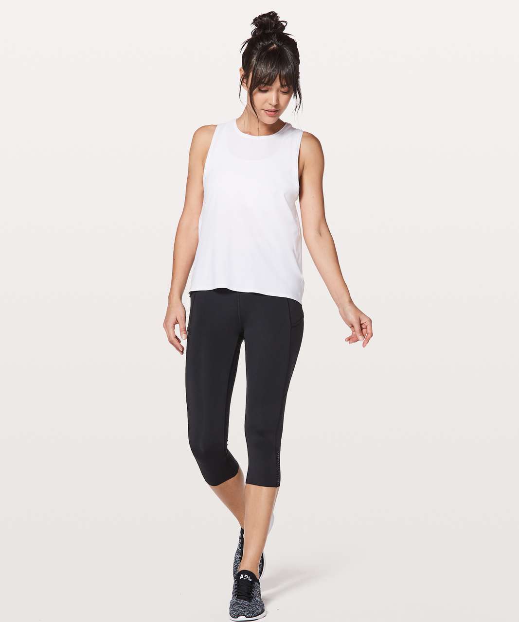 Lululemon Run On Tank in White