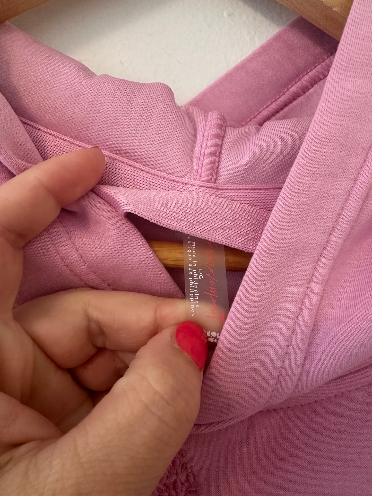 FP Movement by Free People Playing Games Hoodie in Pink - Size Large