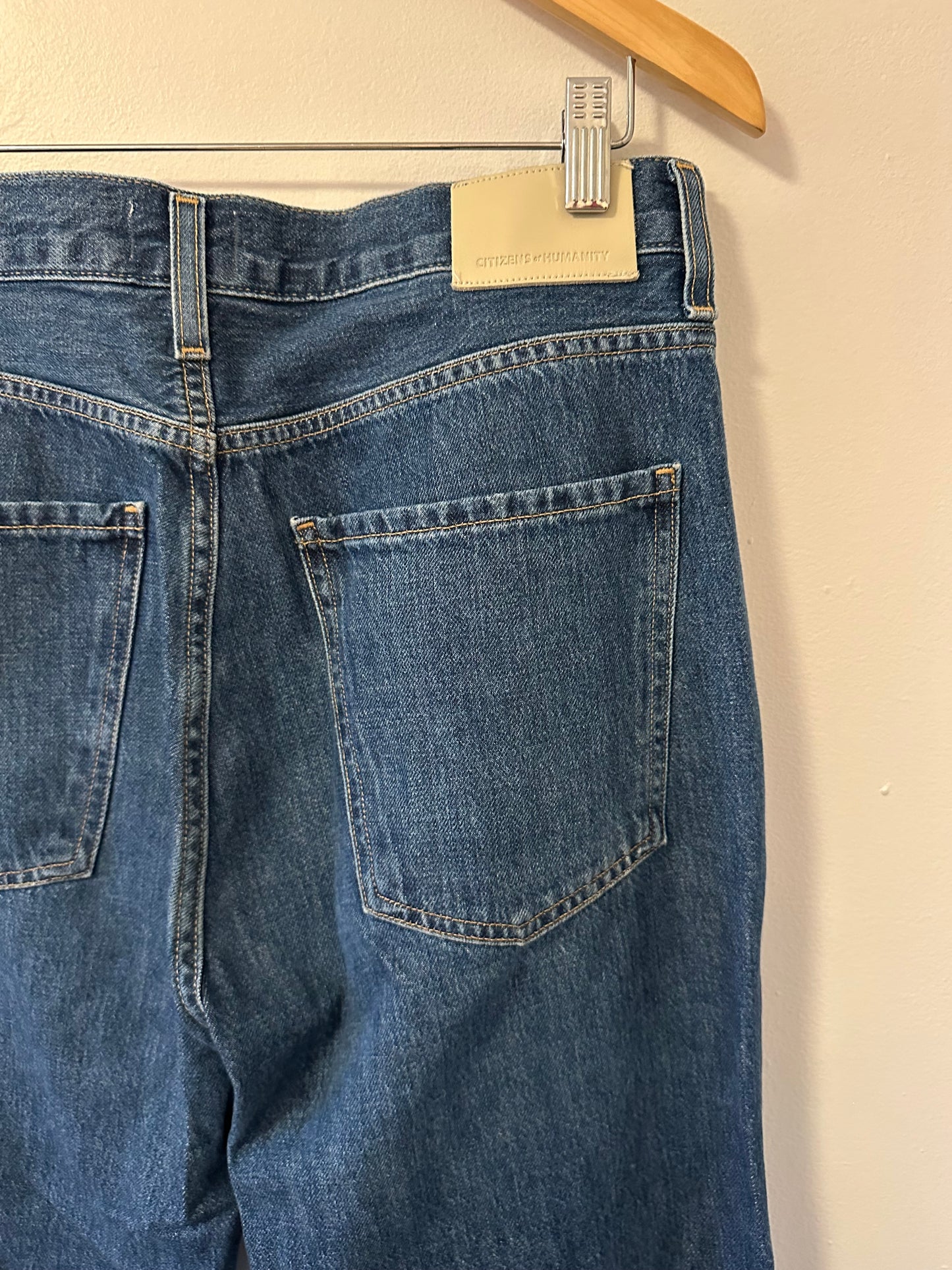 Citizens Of Humanity Annina Straight Leg Cotton Jeans | Size 29