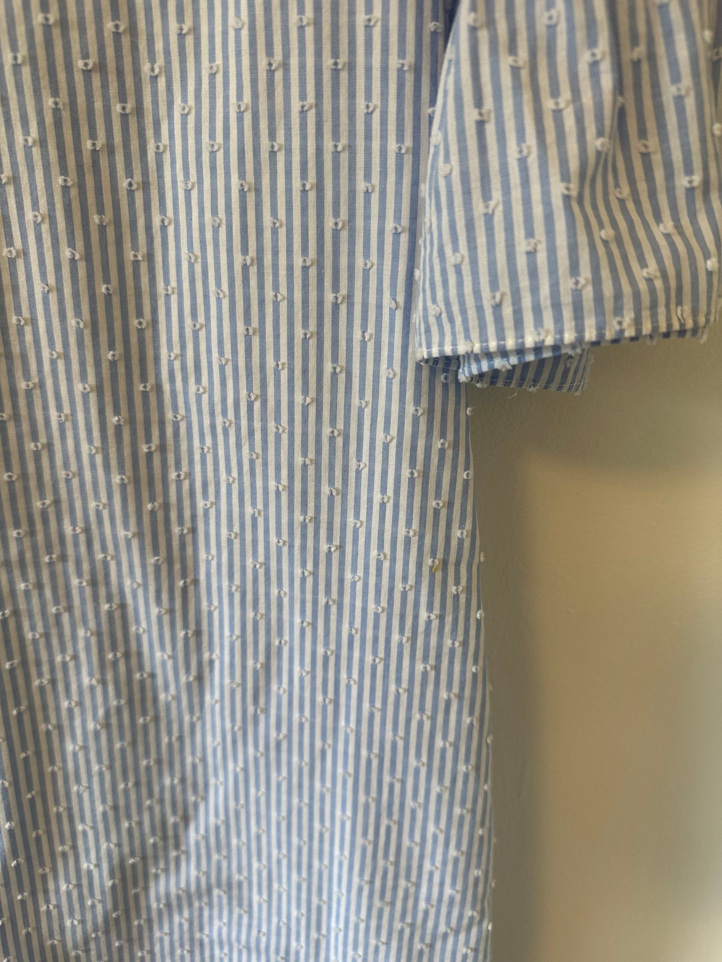 Lilly Pulitzer Ginger Seersucker Shirtdress - Size Large