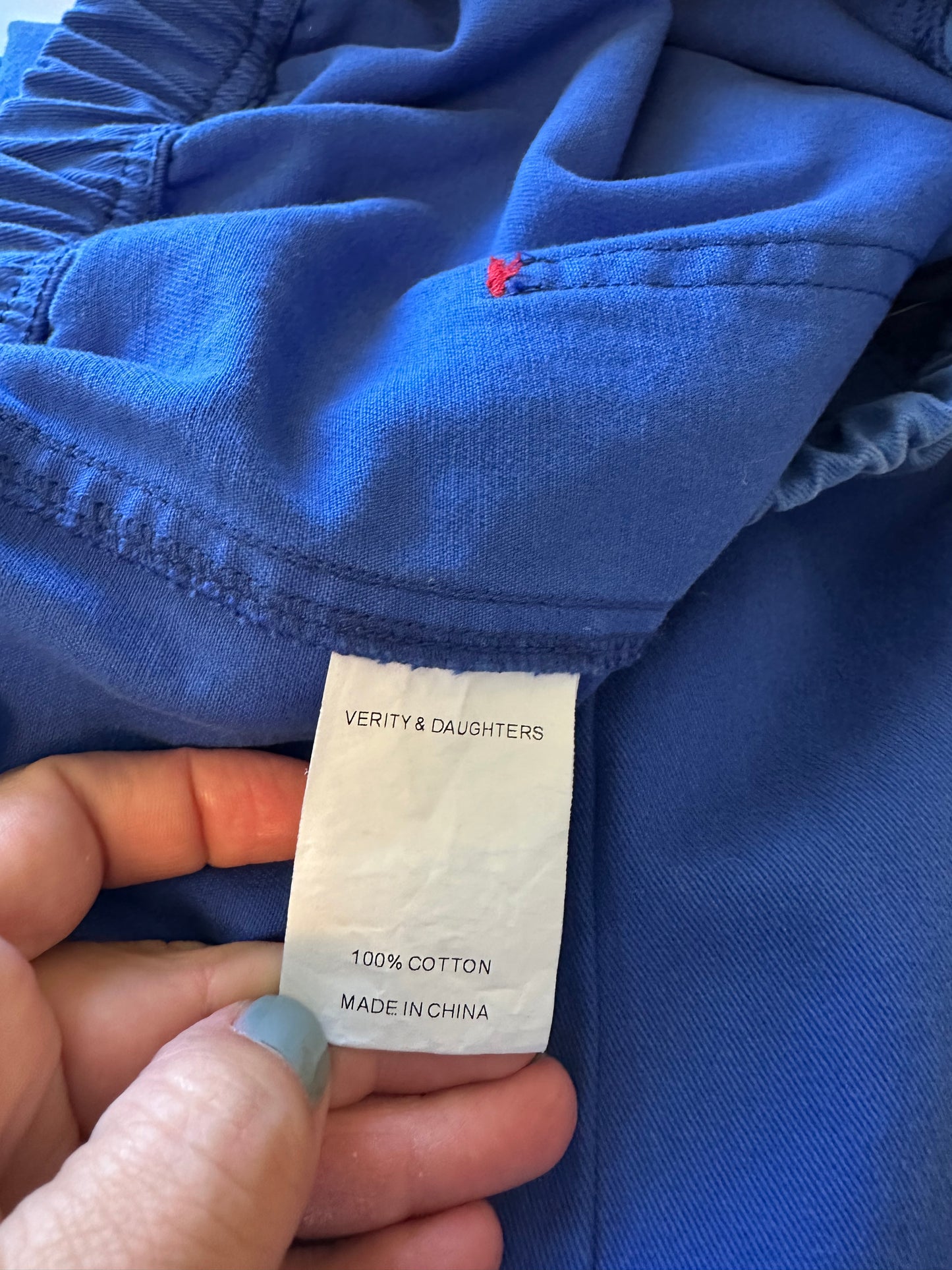 Verity & Daughters Janus II With Side Pockets - Blue | Size Large