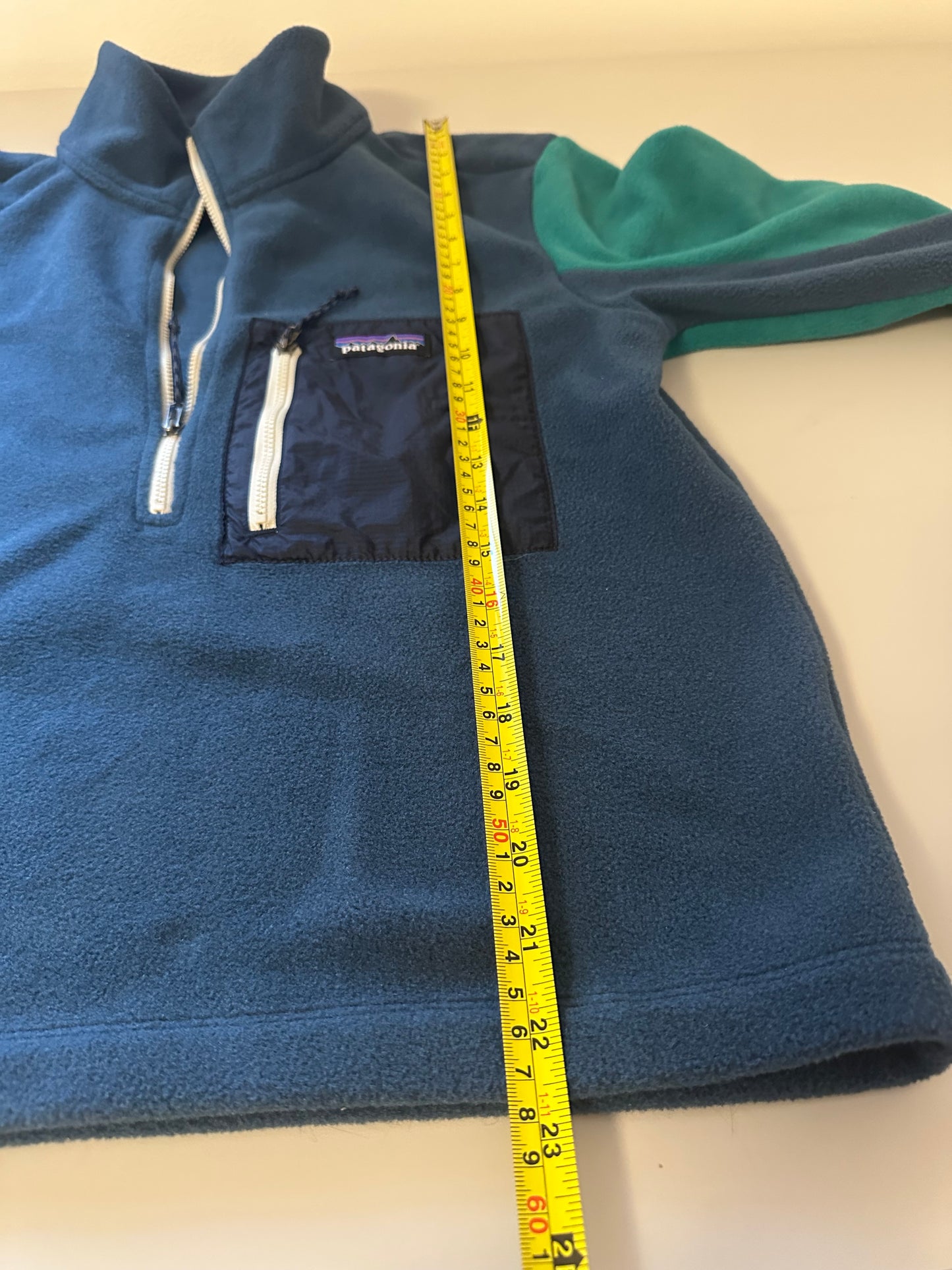 Patagonia Women's Microdini 1/2-Zip Fleece Pullover in Tidepool Blue | Size XS