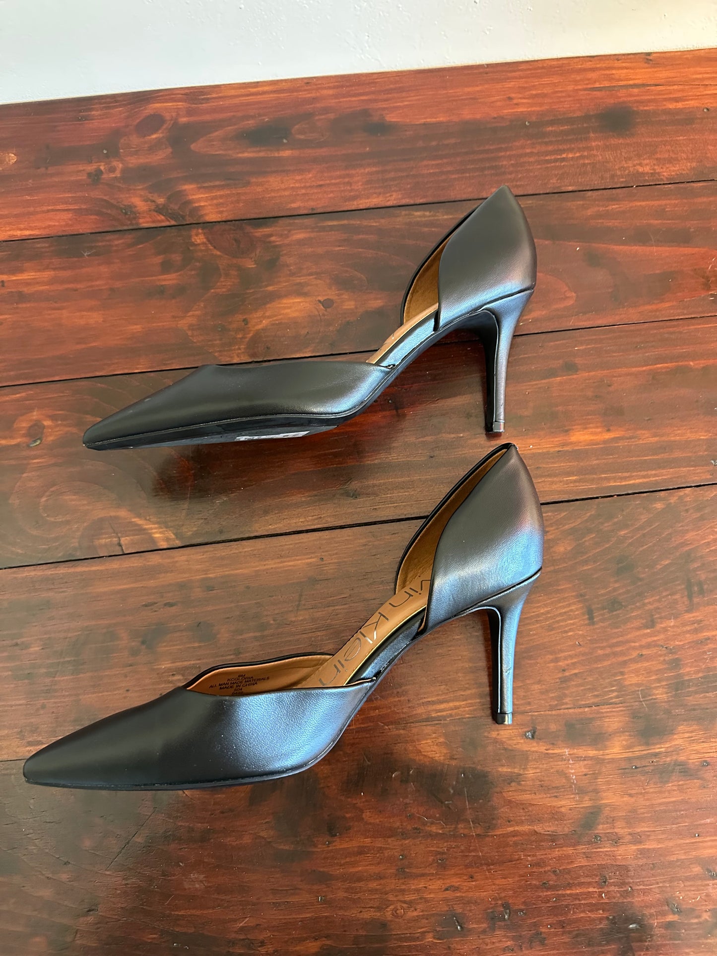 Calvin Klein Women's Gloria D'Orsay Pump in Black - Size 9