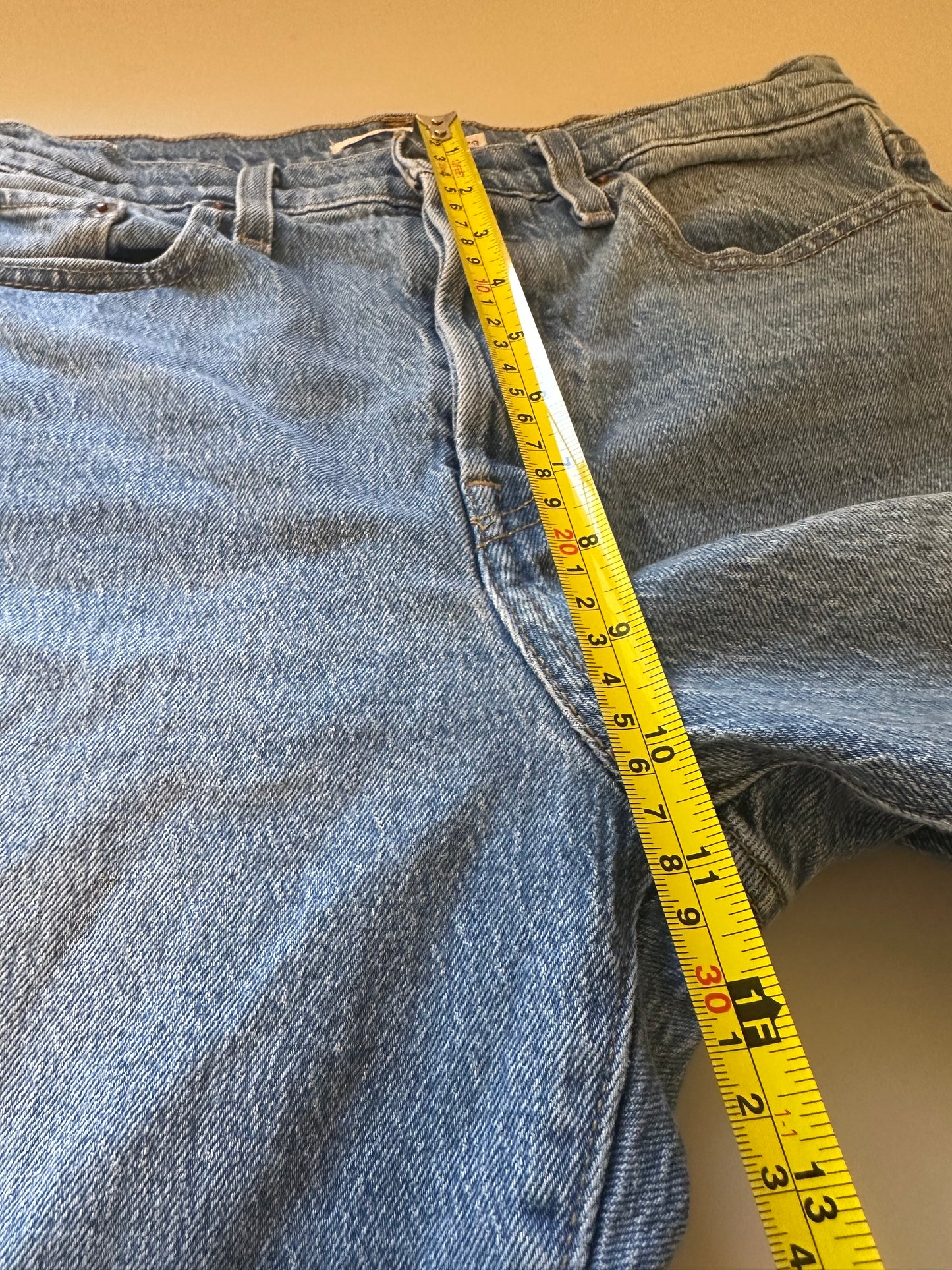 Levi's Classic Wedgie Straight Leg Ankle Length Jeans | Size 29