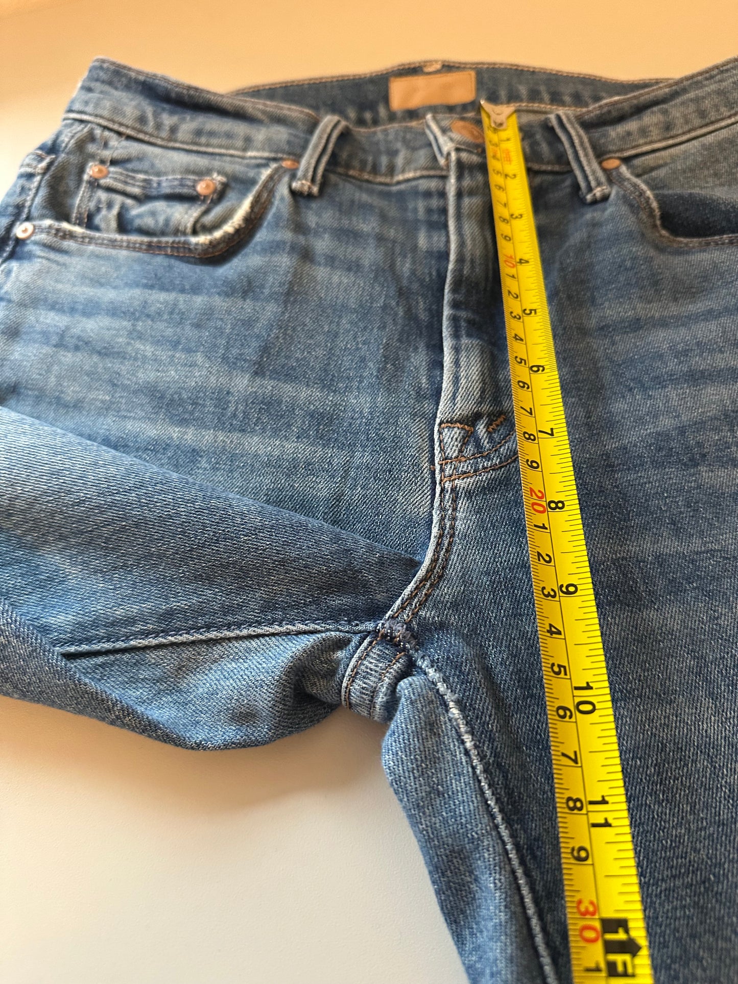 Mother Denim The Weekender Bootcut Jeans In Love Bombs Wash | Size 26