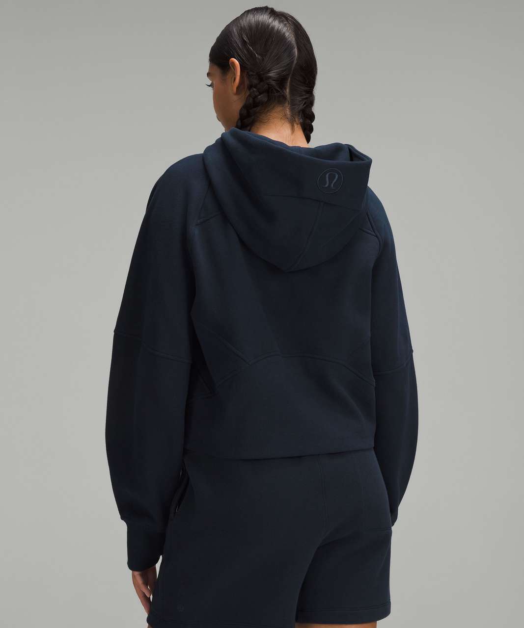 Lululemon Athletica - Oversized Scuba Hoodie Sweatshirt in True Navy