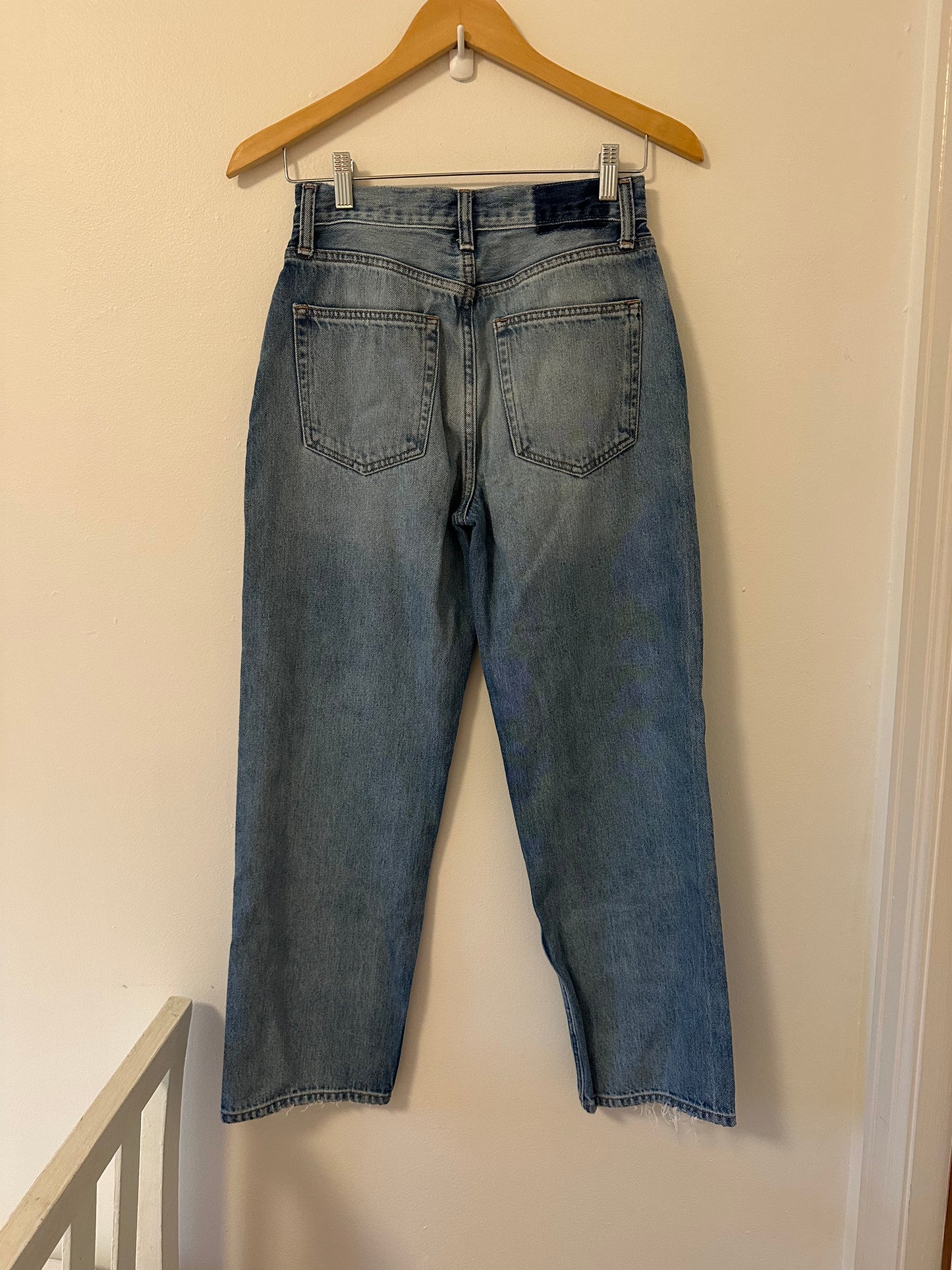 Etica Tyler Vintage Straight Leg Jeans - Size 25