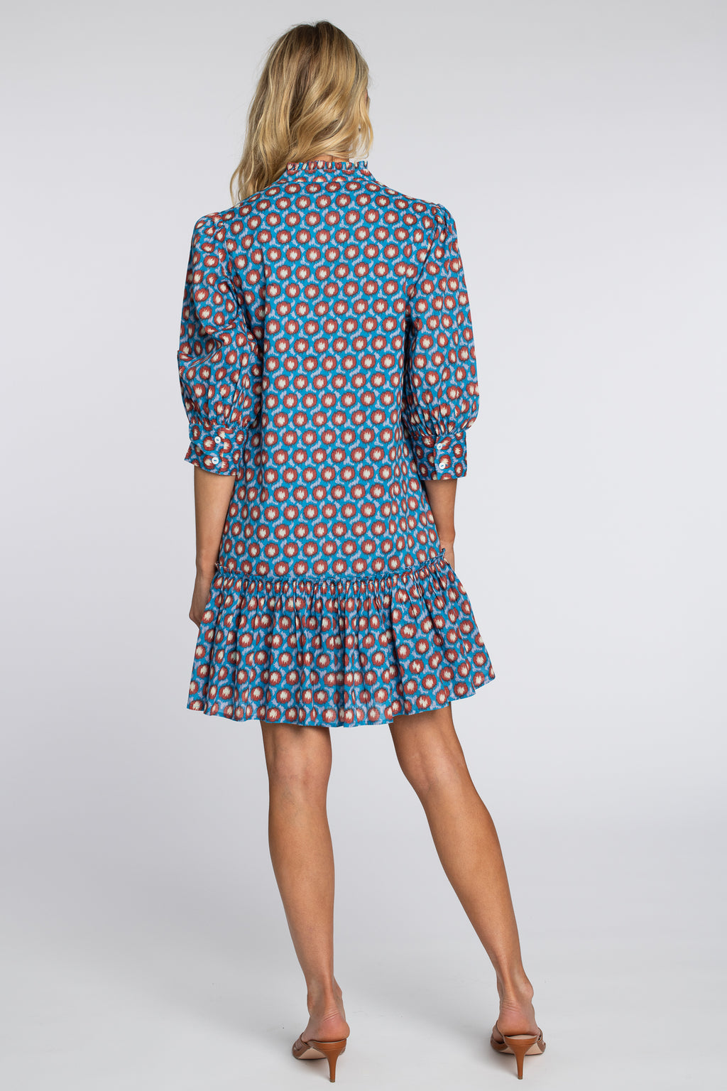 NWT Elizabeth James The Label Chloe Dress in Mini Lasso | Size Large