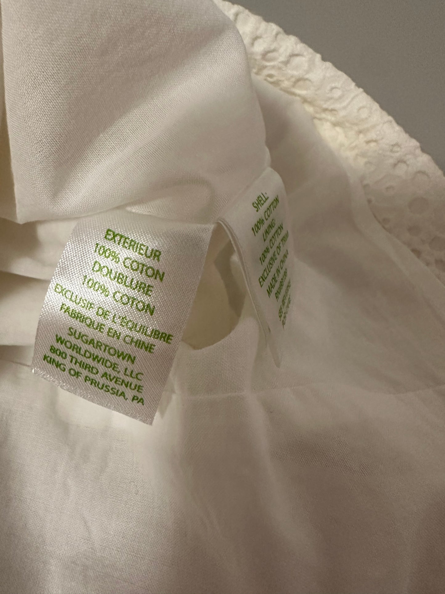 Lilly Pulitzer Women's Sleeveless White Lace V-Neck Dress In White | Size 00