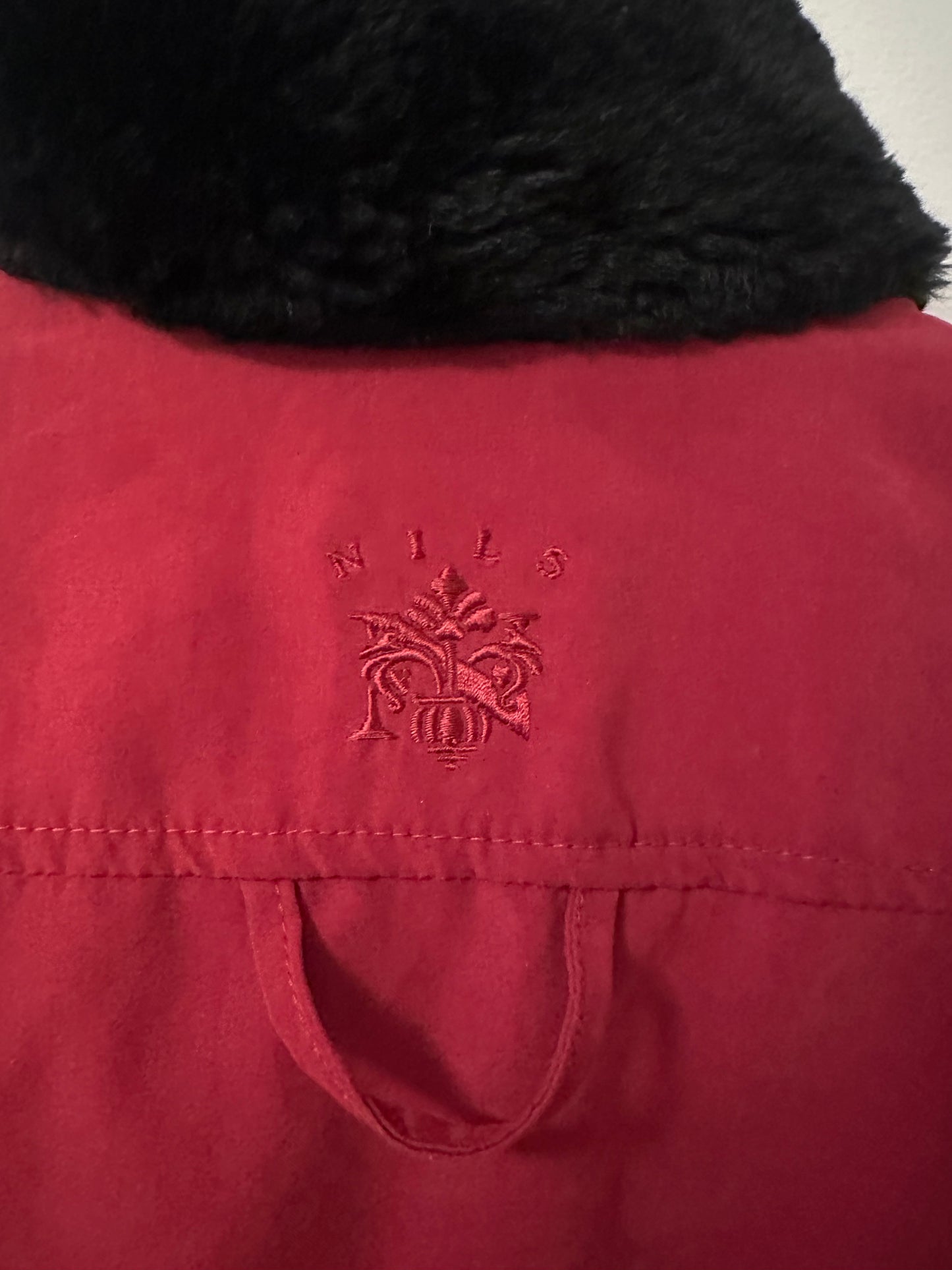 NILS Vintage Women's Red Ski Reversible Jacket