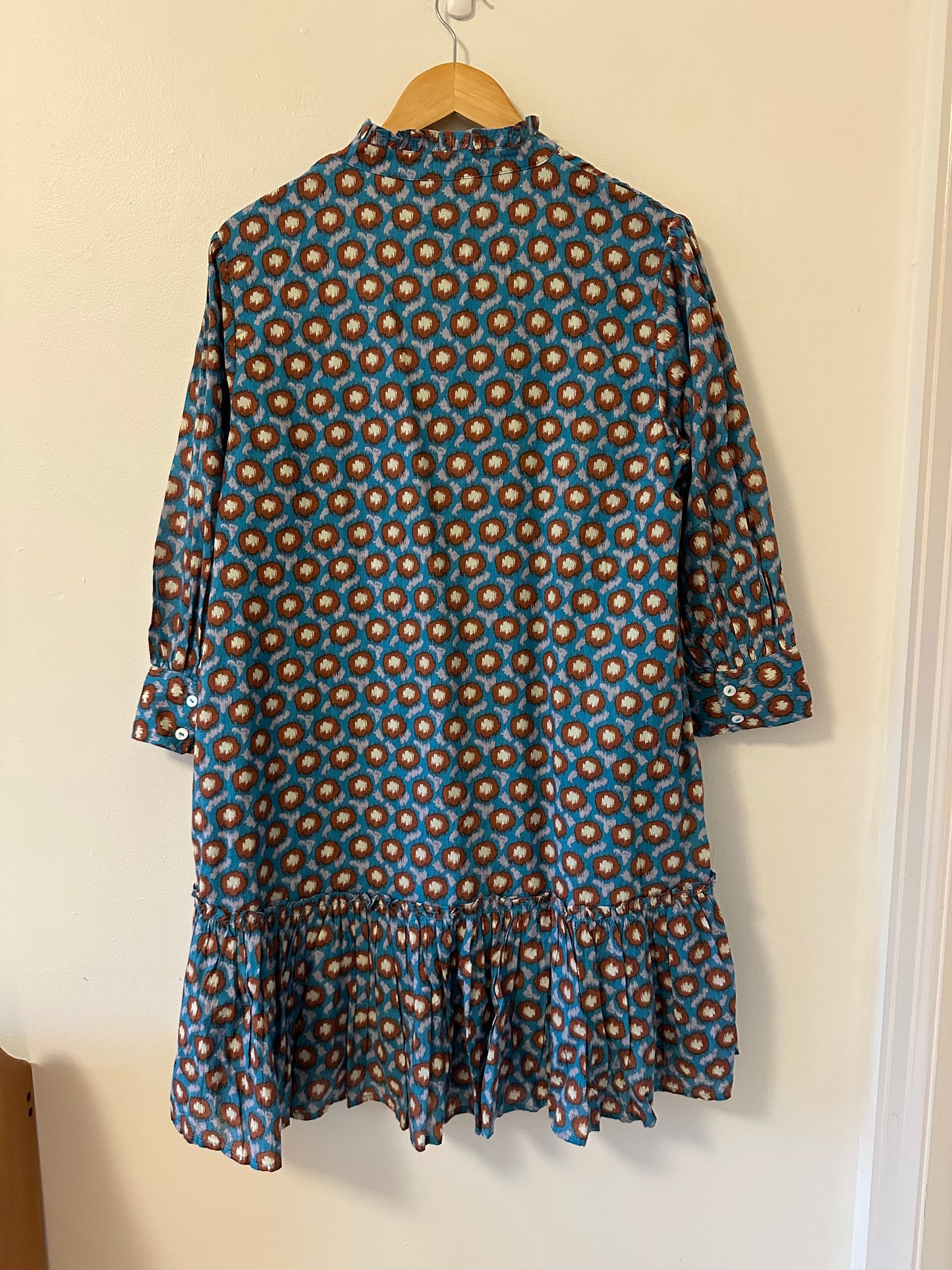 NWT Elizabeth James The Label Chloe Dress in Mini Lasso | Size Large