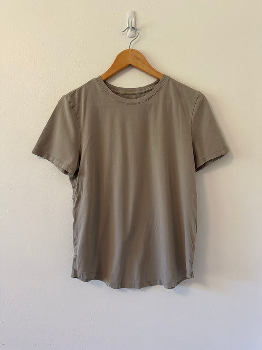 Lululemon Love Crewneck T-Shirt in Riverstone | Size 8