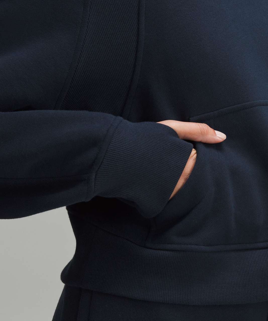 Lululemon Athletica - Oversized Scuba Hoodie Sweatshirt in True Navy