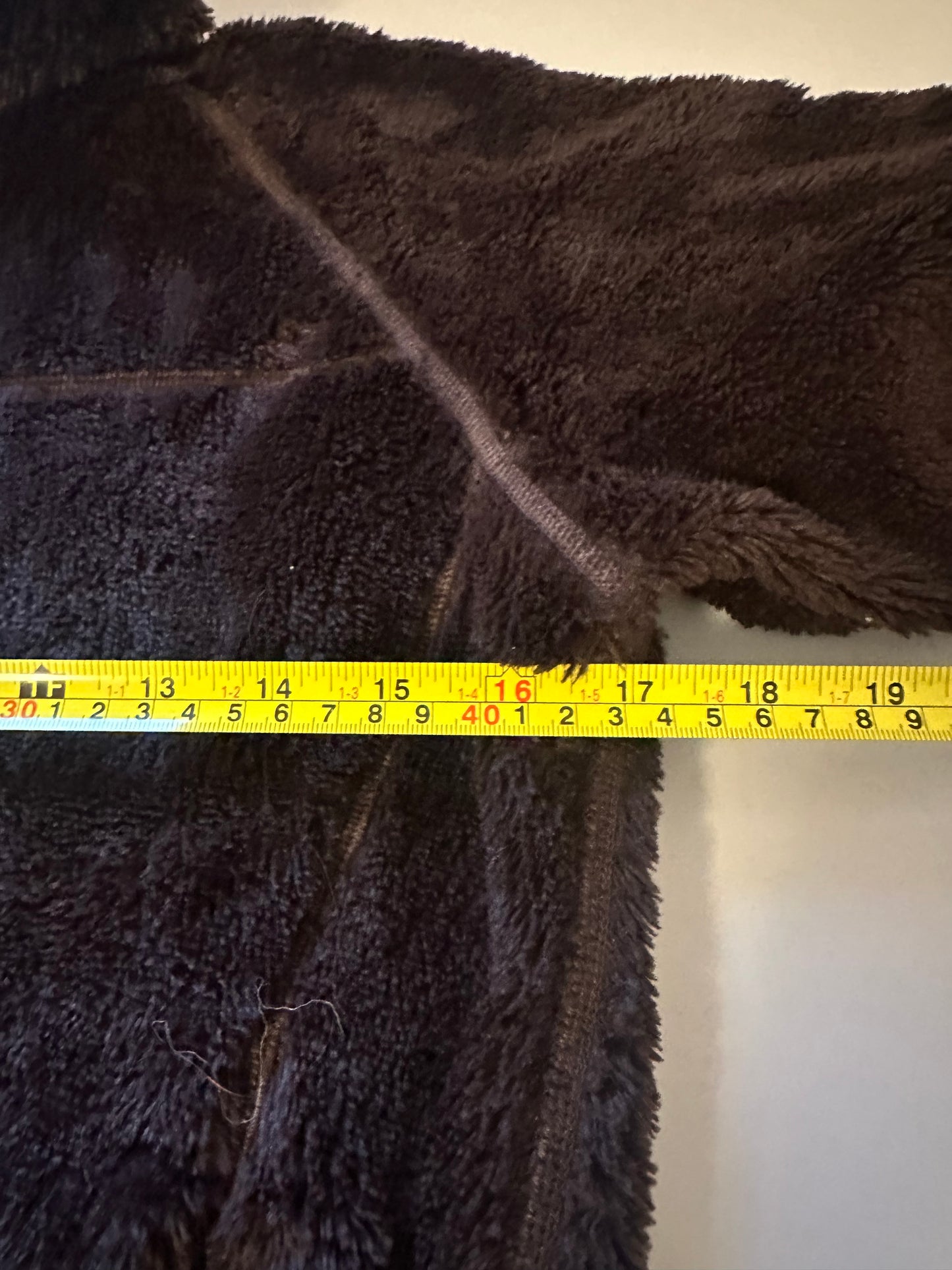 Eastern Mountain Sports Dark Brown Fleece Half Zip Jacket | Size Small