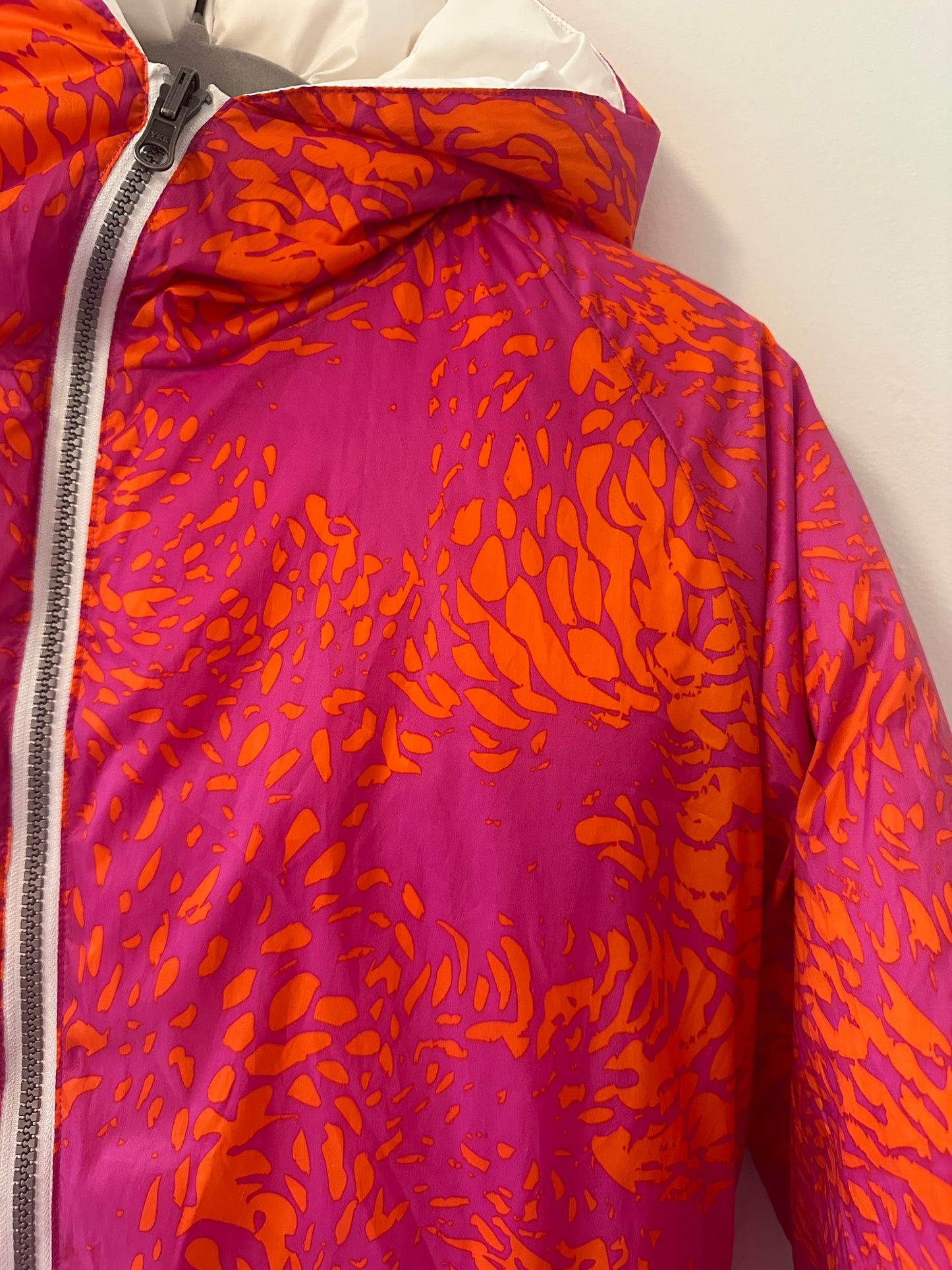 Skea Reversible White Down Filled Puffer Jacket - Size 6