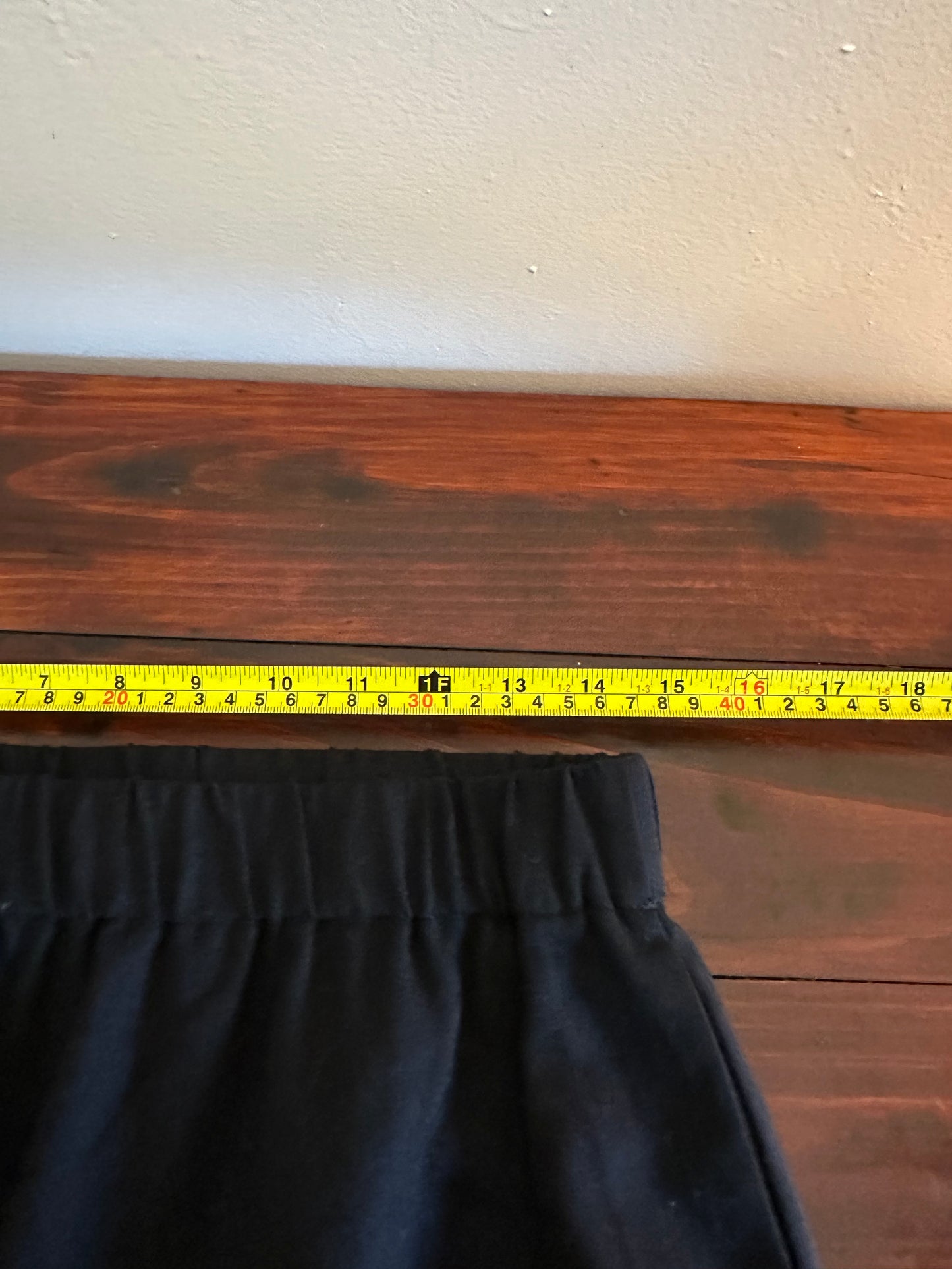 COS - Black The Drop Crotch Casual Trousers | Size Small