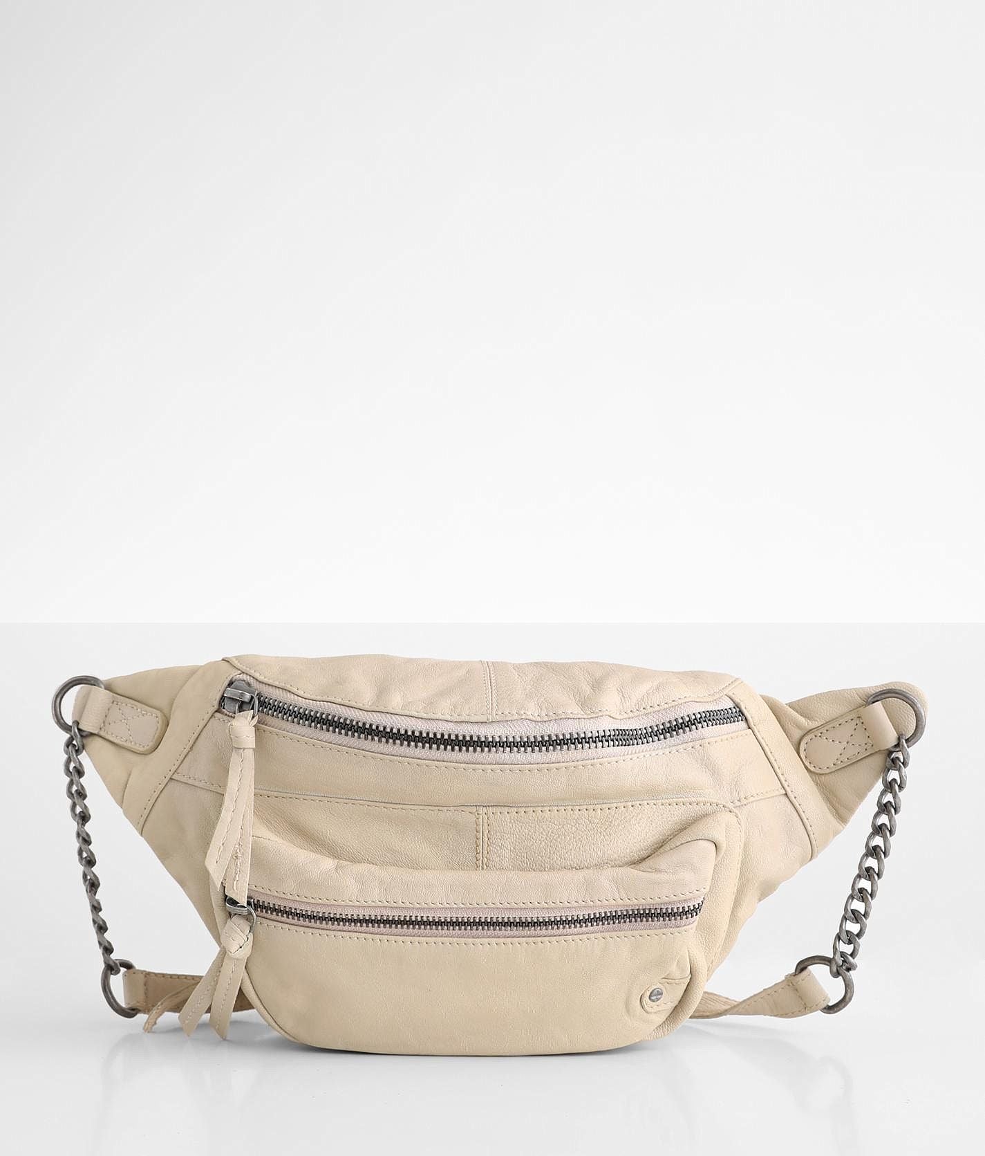 Free People Archer Leather Chain Strap Sling Bag