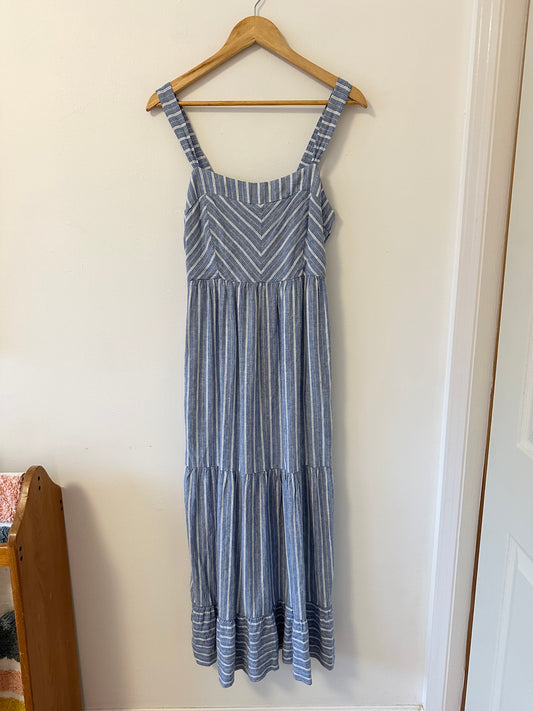 NWT Z Supply Ayla Striped Dress in Marina Blue | Size Small