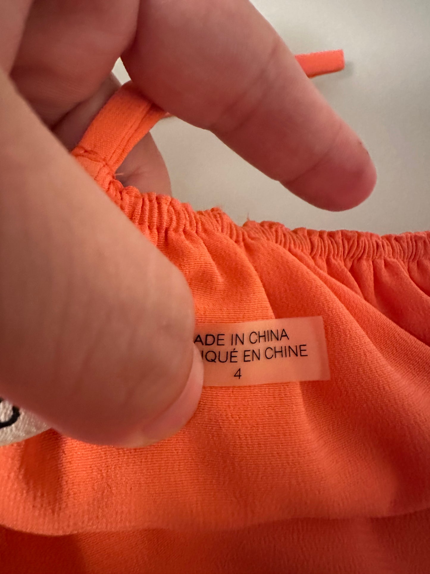 Alice + Olivia Kelly T-Back Silk Maxi Dress in Coral | Size 4