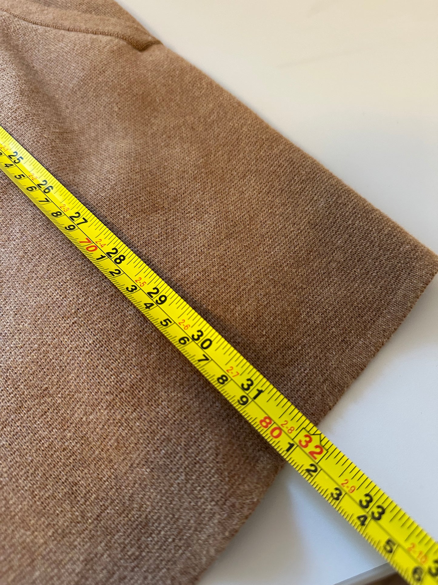 J. Crew Vanessa Camel Open Longline Cardigan Sweater | Size Small