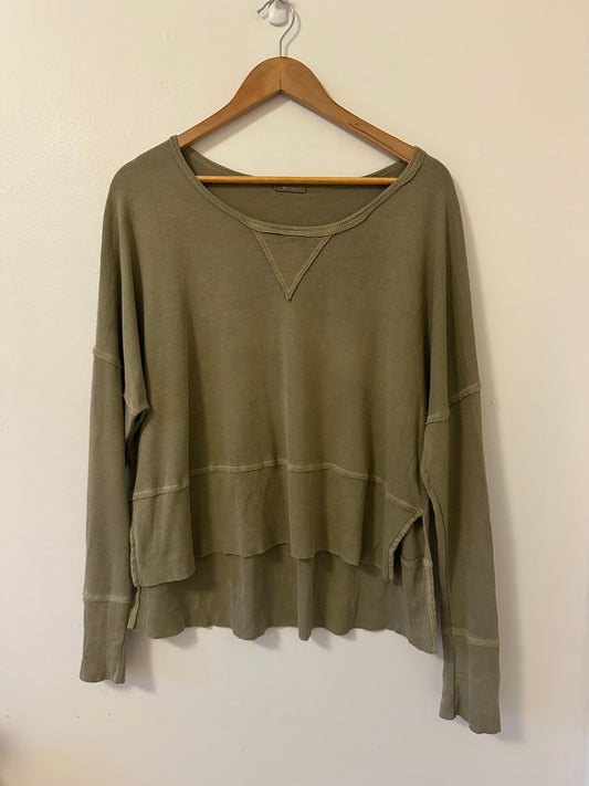 LA Made Olive Green T-Shirt - Size Small