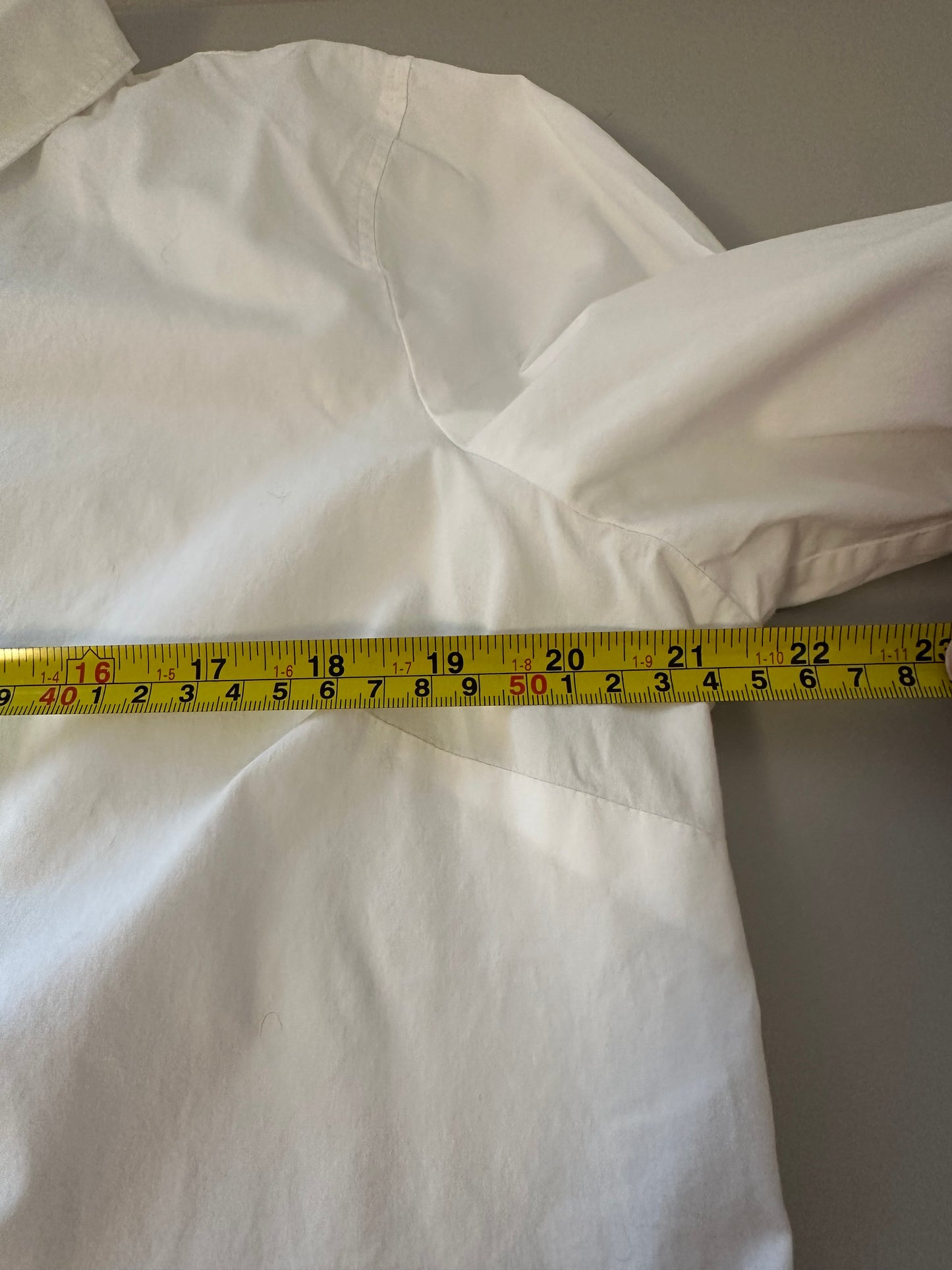 J. Crew Women's Haberdashery White Button Down Shirt | Size XL