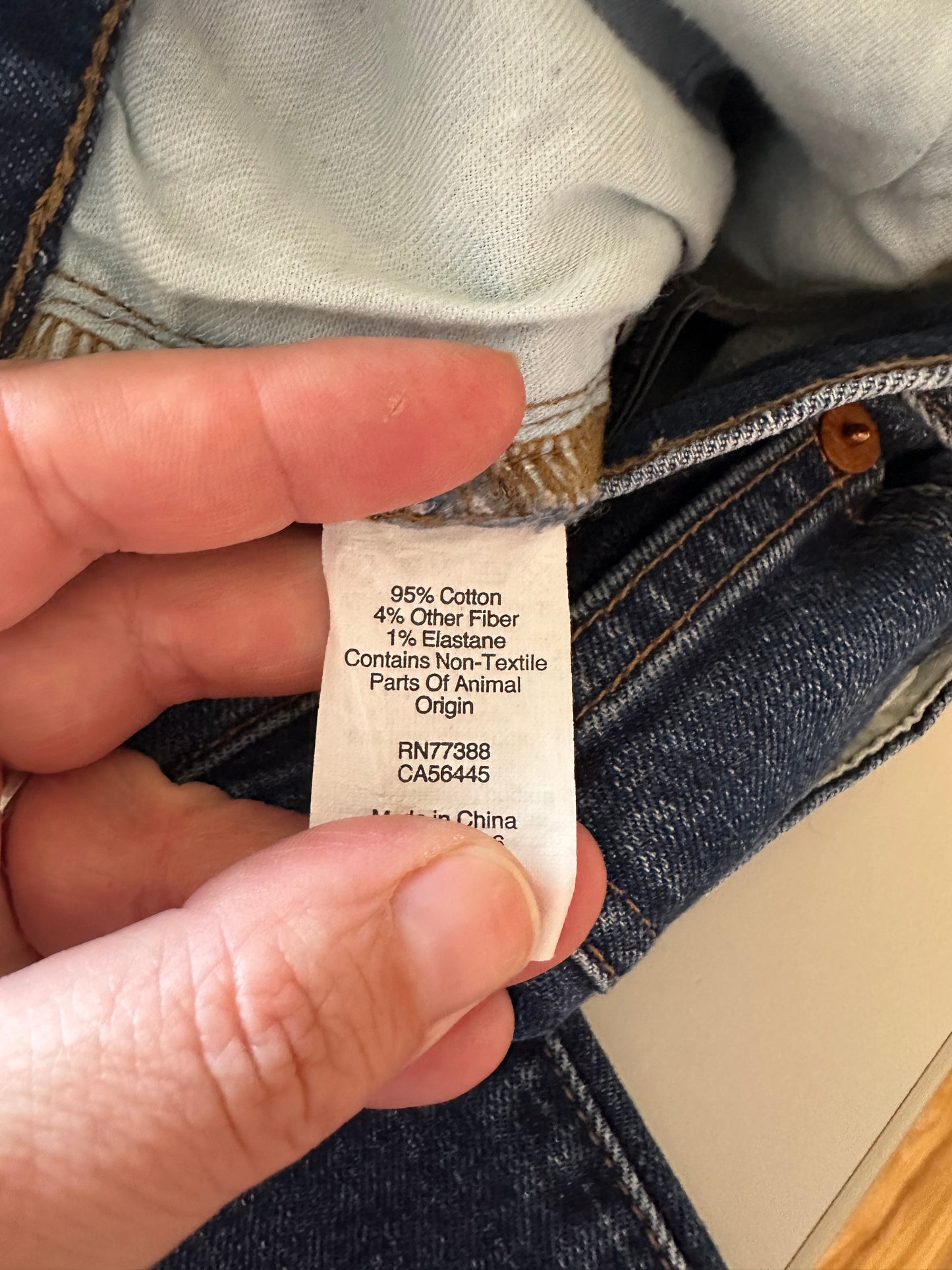 Madewell Cruiser Straight Leg Medium Wash Jeans With Stretch | Size 27