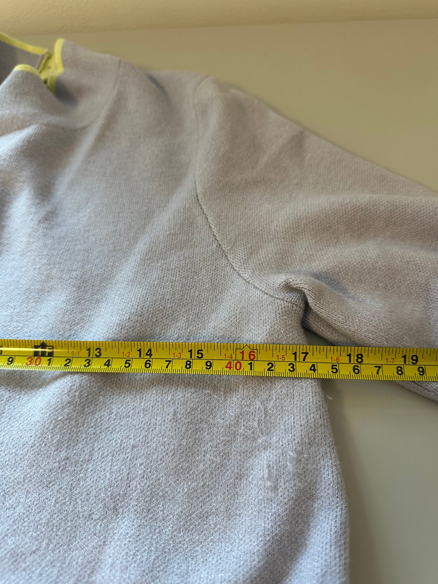 Maeve The Annalise Mock-neck Mini Jumper Dress in Lavender | Size Medium