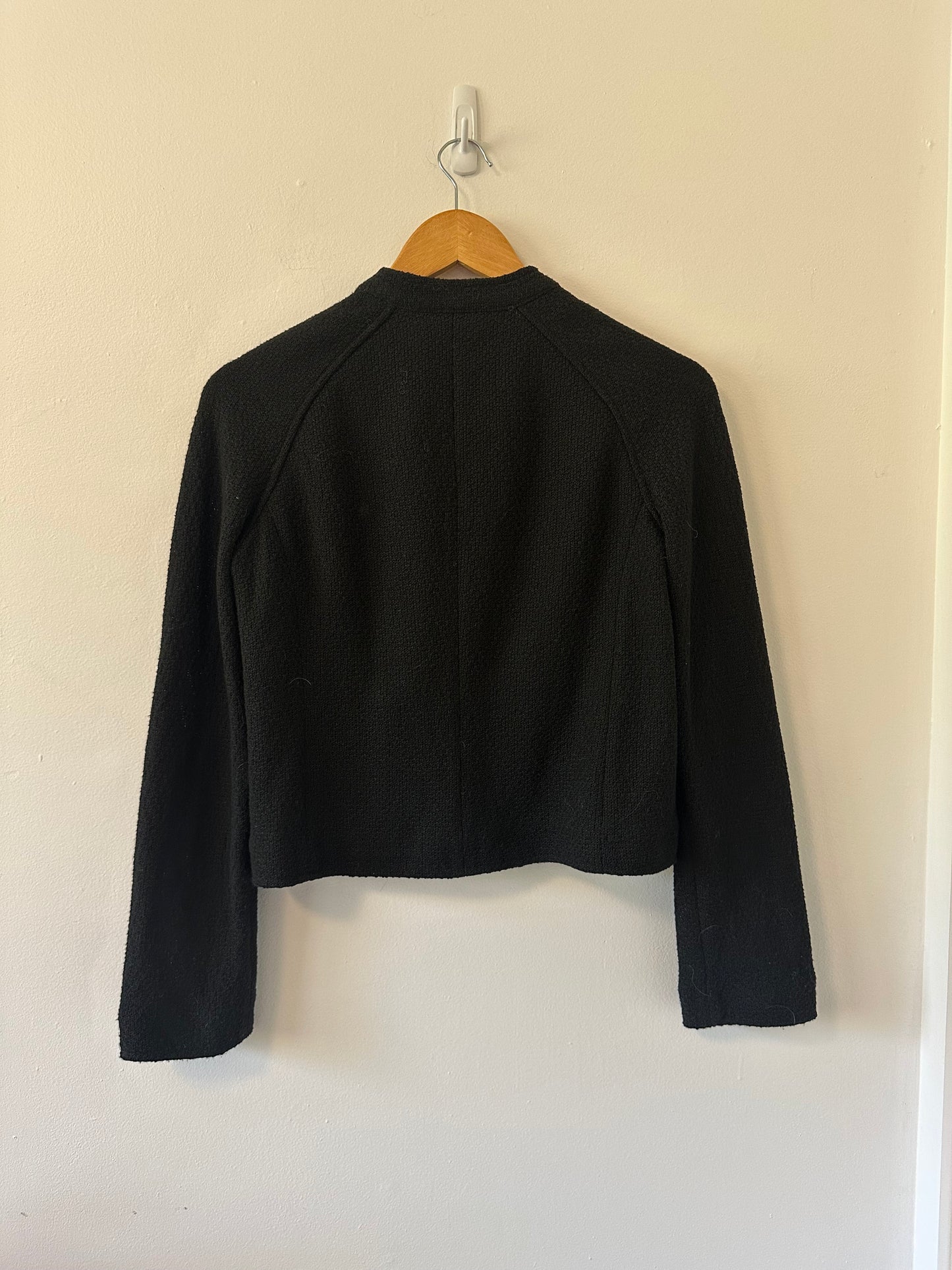 Rag & Bone Carol Woven Jacket in Black | Size 6