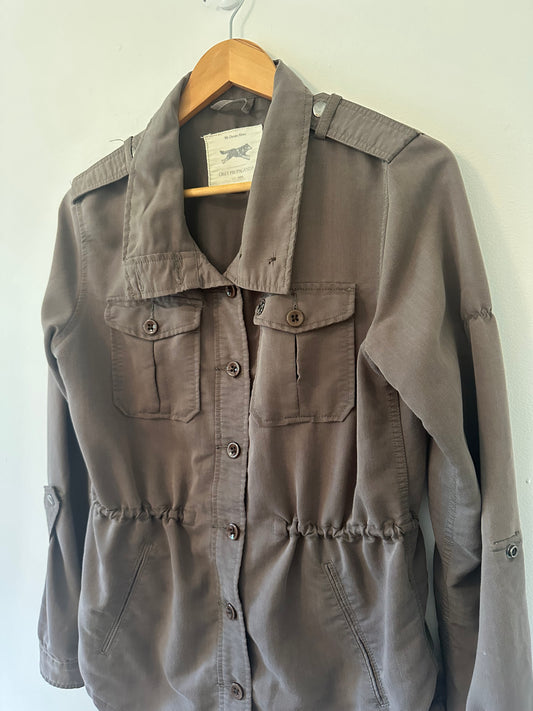 Obey Women's Utility Jacket in Dark Green - Size Small